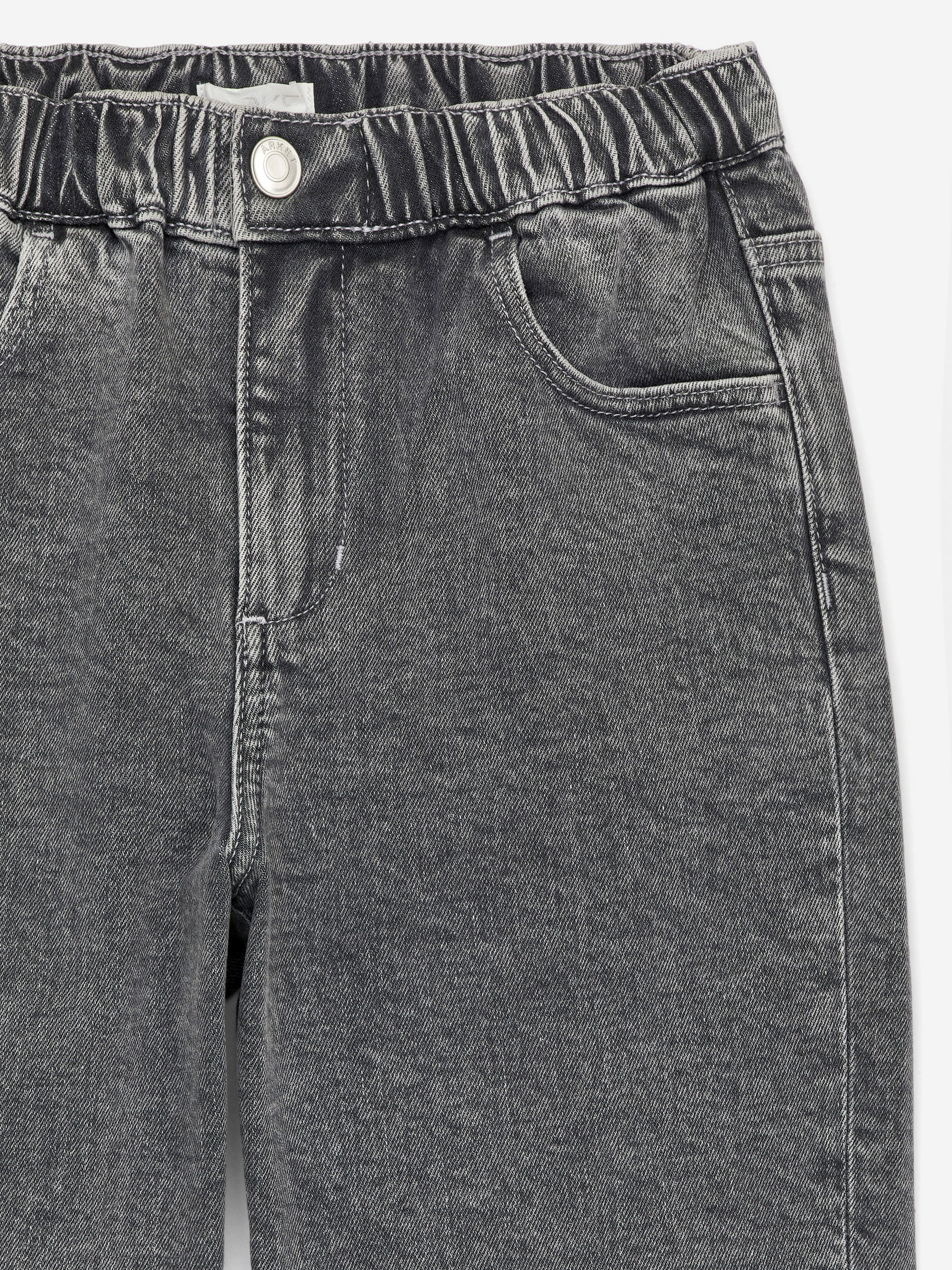 Denim Shorts - Grey - Relaxed fit - Children - StillMedia/DescriptiveDetail - 2