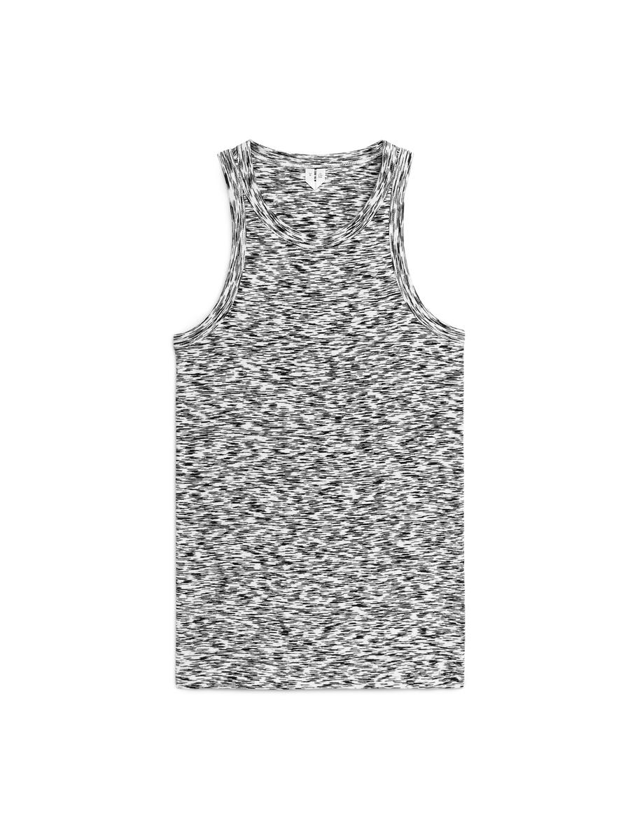 Rib Racer Tank Top-#ECEDEC-35