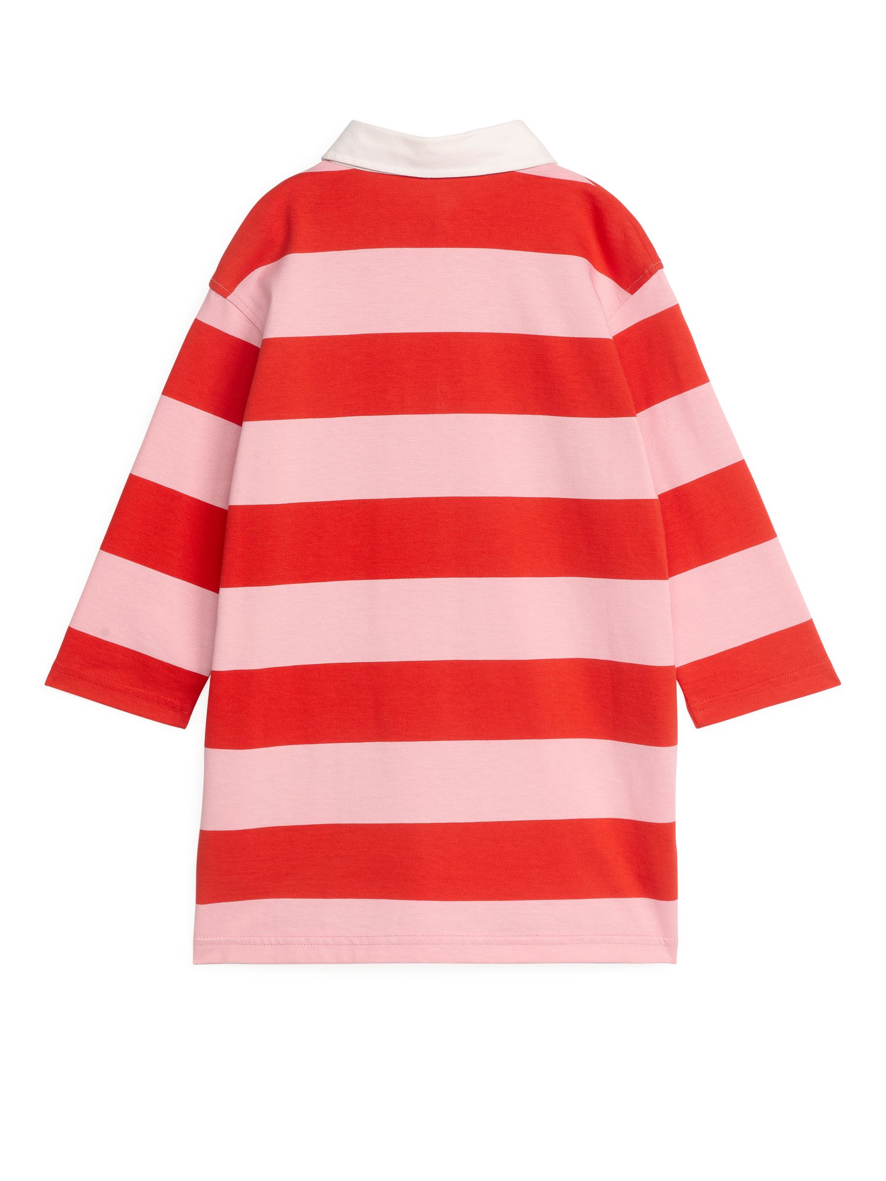 Vestido de rugby oversize - Rojo/rosa - Corte estándar - Children - StillMedia/DescriptiveStillLife - 1