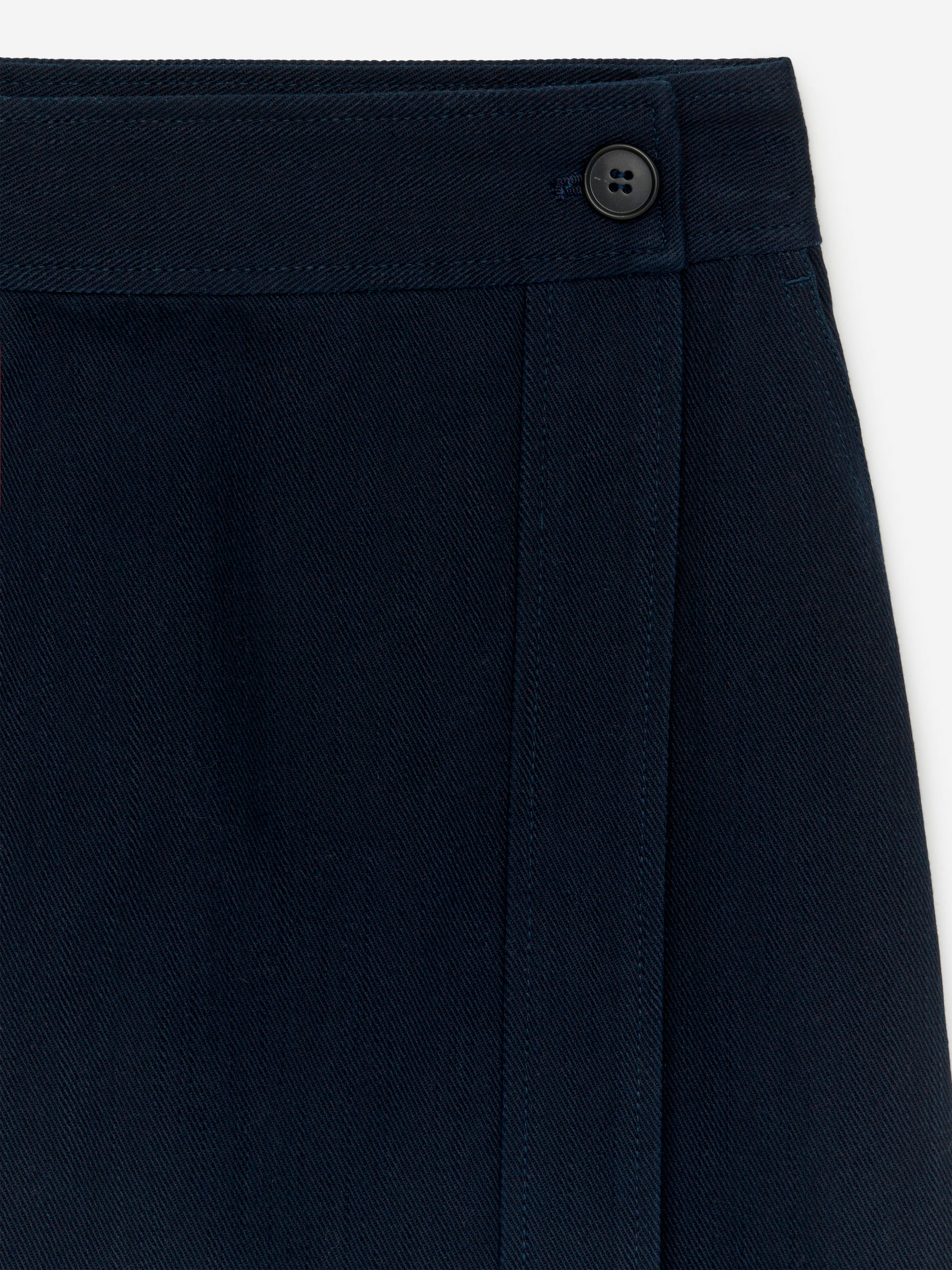 Wickelrock aus Baumwolle - Dunkelblau - Regular Fit - Damen - StillMedia/DescriptiveDetail - 2