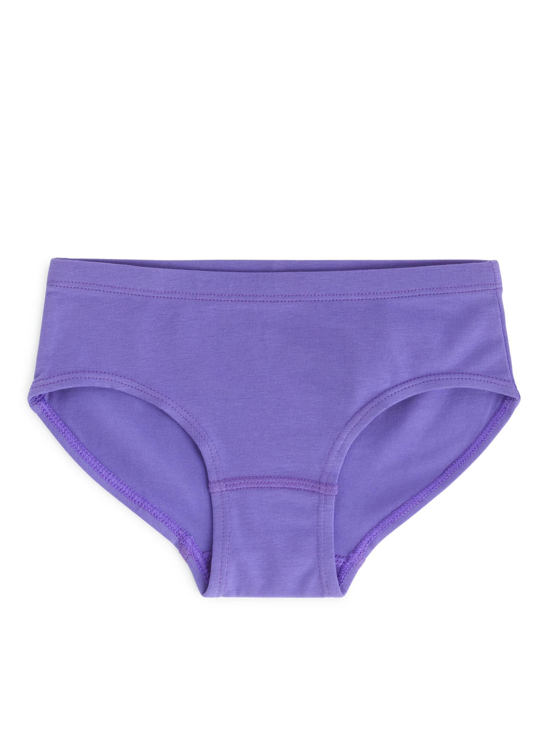 Cotton Jersey Briefs Set of 3 - Purple/Dot/Stripe - Regular fit - Children - StillMedia/DescriptiveStillLife - 2