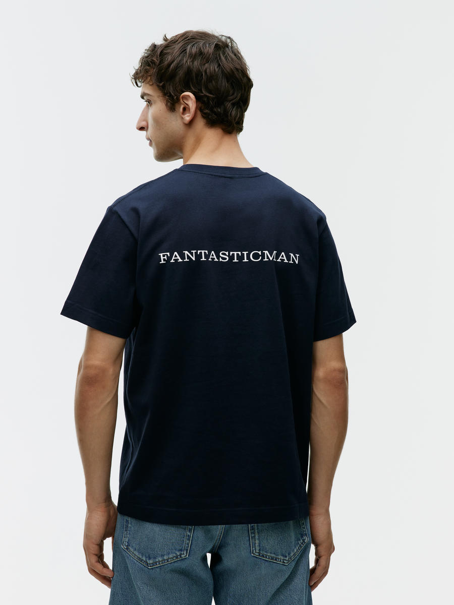 ARKET and Fantastic Man T-Shirt-#4C5164-13837