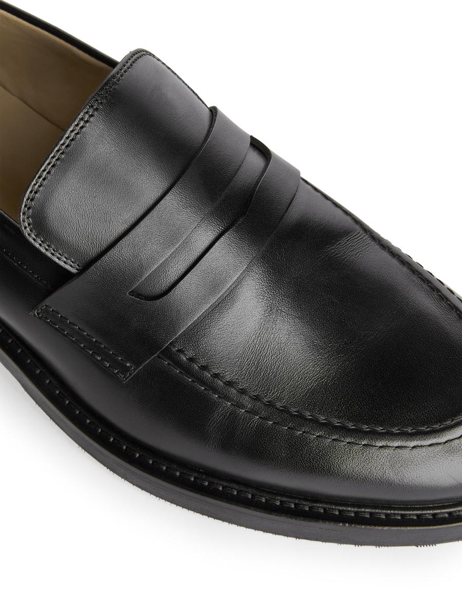 Penny Loafers - Black - Men - 0970890001