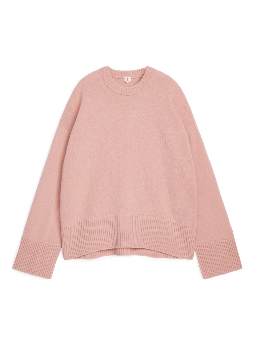 Arket pink jumper best sale