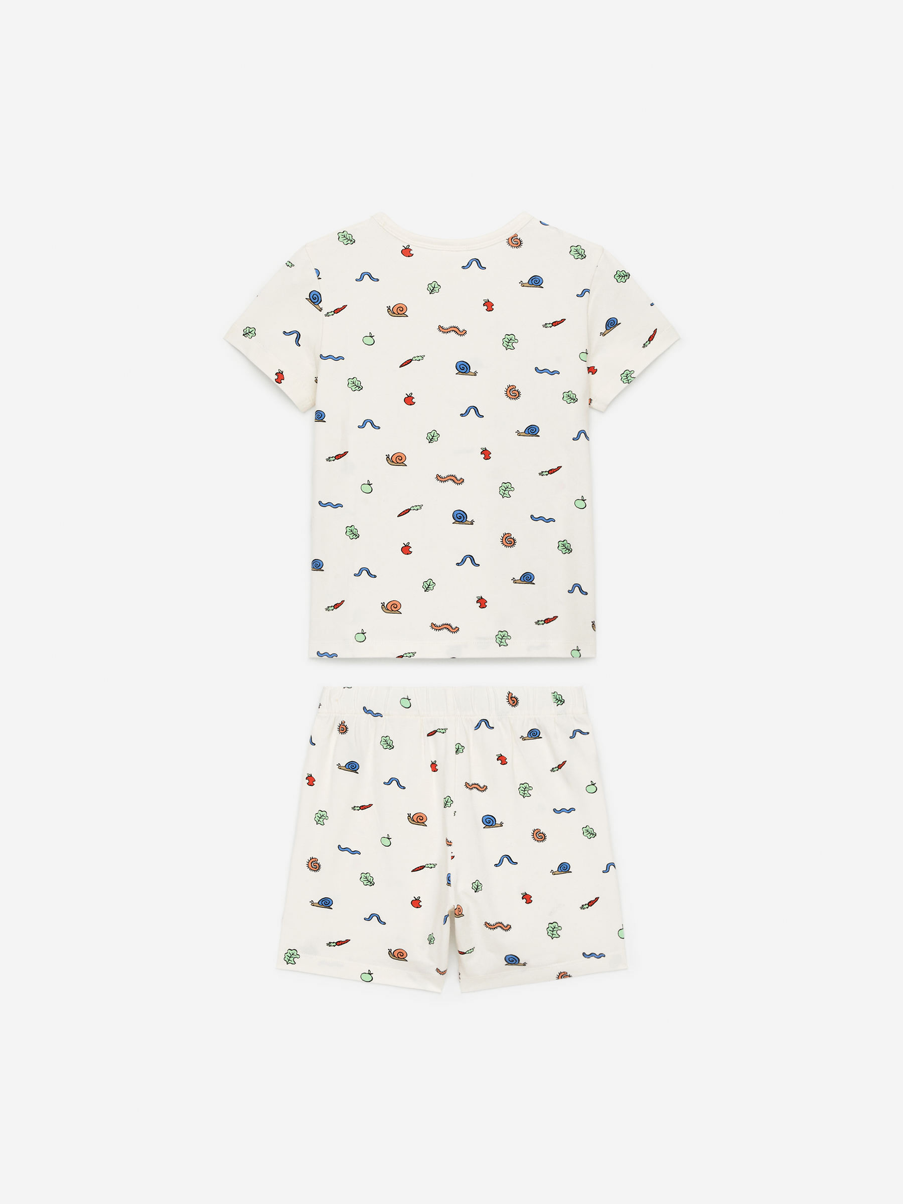 Short Jersey Pyjama Set - White - Children - StillMedia/DescriptiveStillLife - 1
