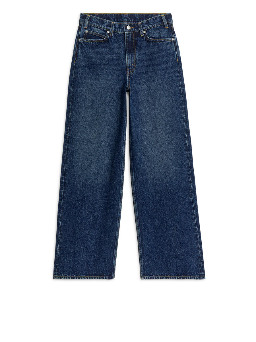 MAPLE High Wide Jeans-#3A455A-4158