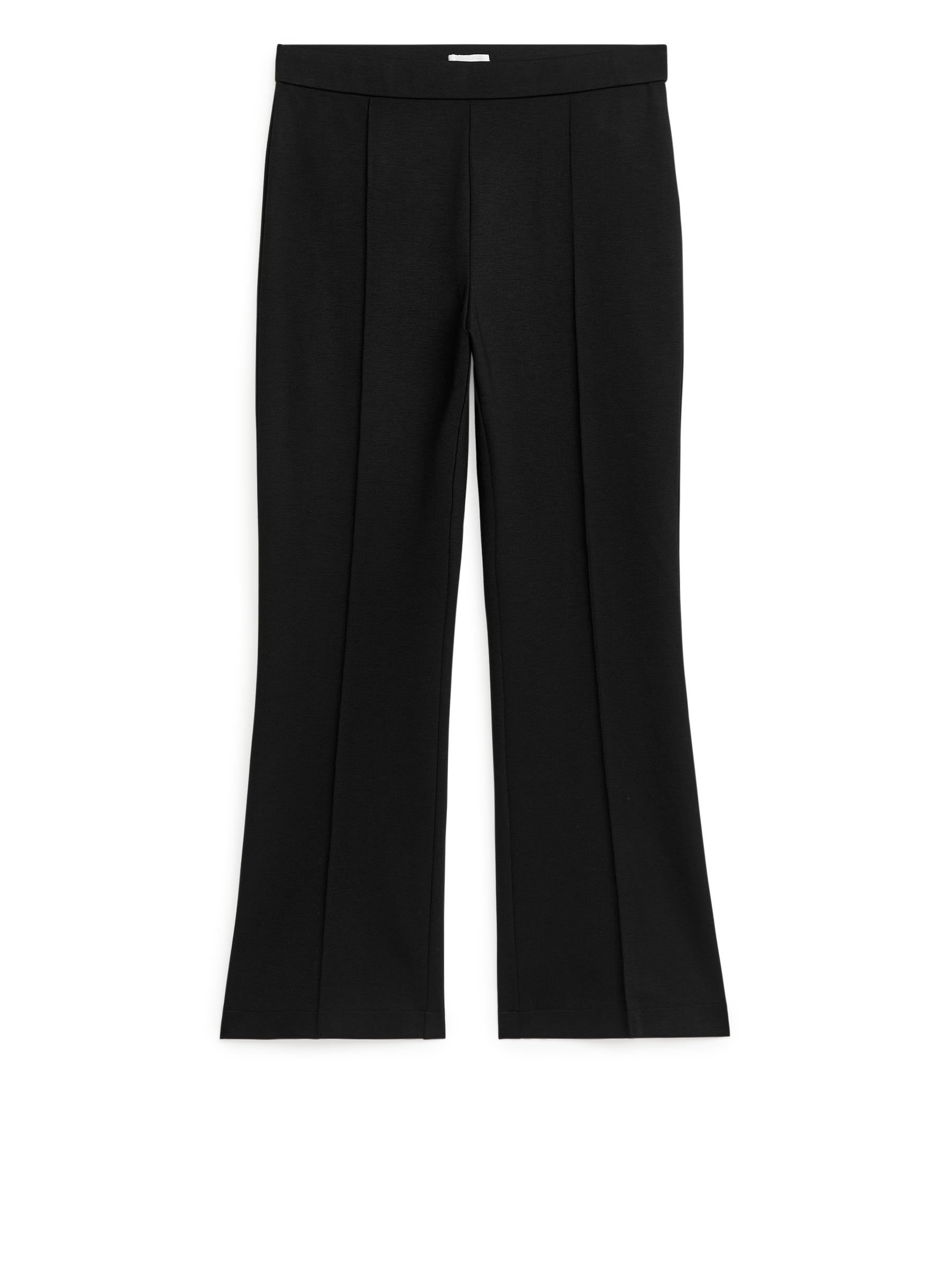 Pantalones de punto en mezcla de lana merino - Negro - Women - StillMedia/DescriptiveStillLife - 1