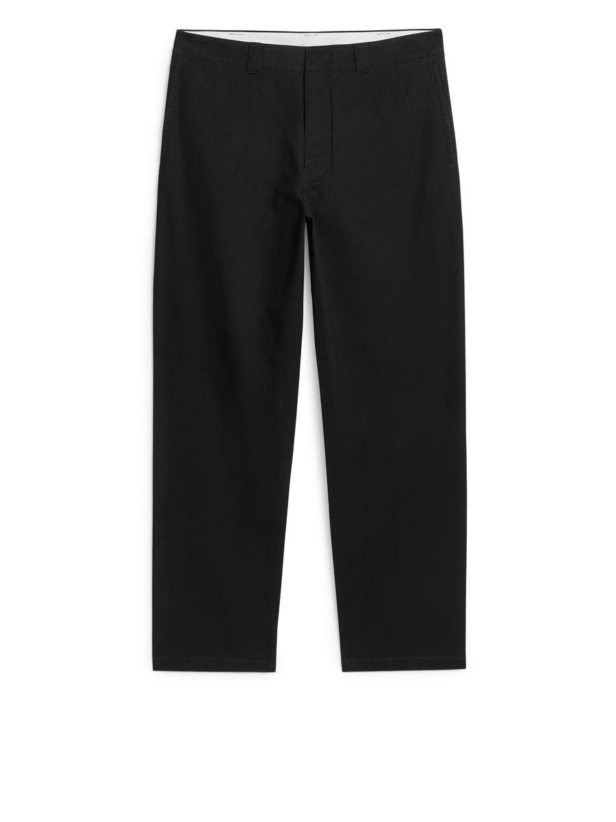 Cotton Twill Trousers-#272628-10792