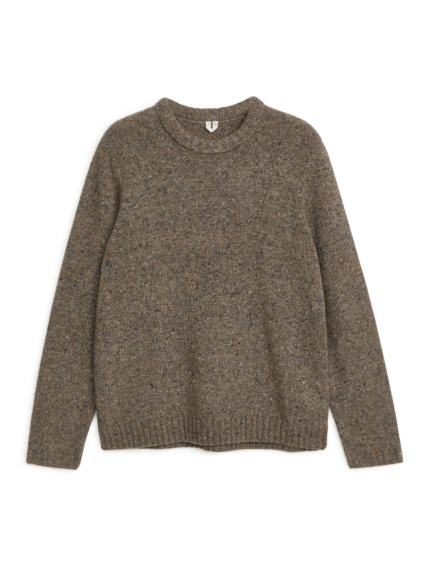 Maglione in misto lana e alpaca - Marrone - Regular fit - Men - StillMedia/DescriptiveStillLife - 1