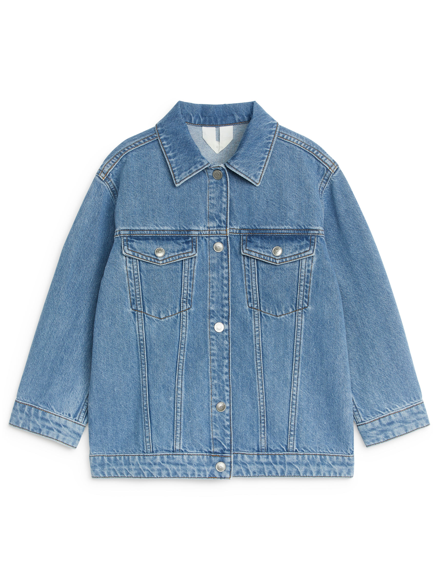 Oversized Denim Jacket - Light Blue - Oversized - Children - StillMedia/DescriptiveStillLife - 3