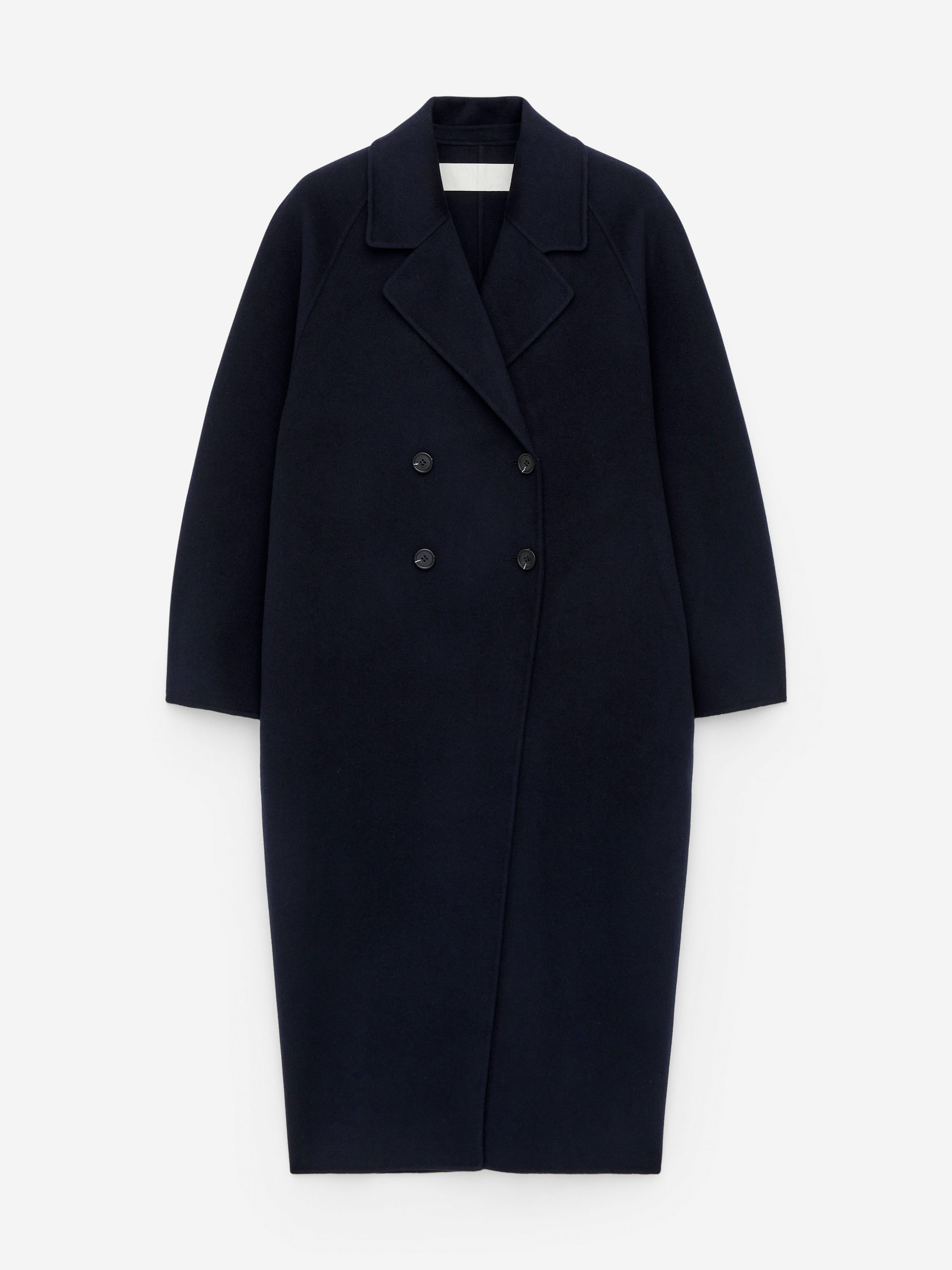 【AAKE】(WOOL 80) AURA HIDDEN MAXI COAT Proenza Schouler Albers Coat in Textured Double Face Wool