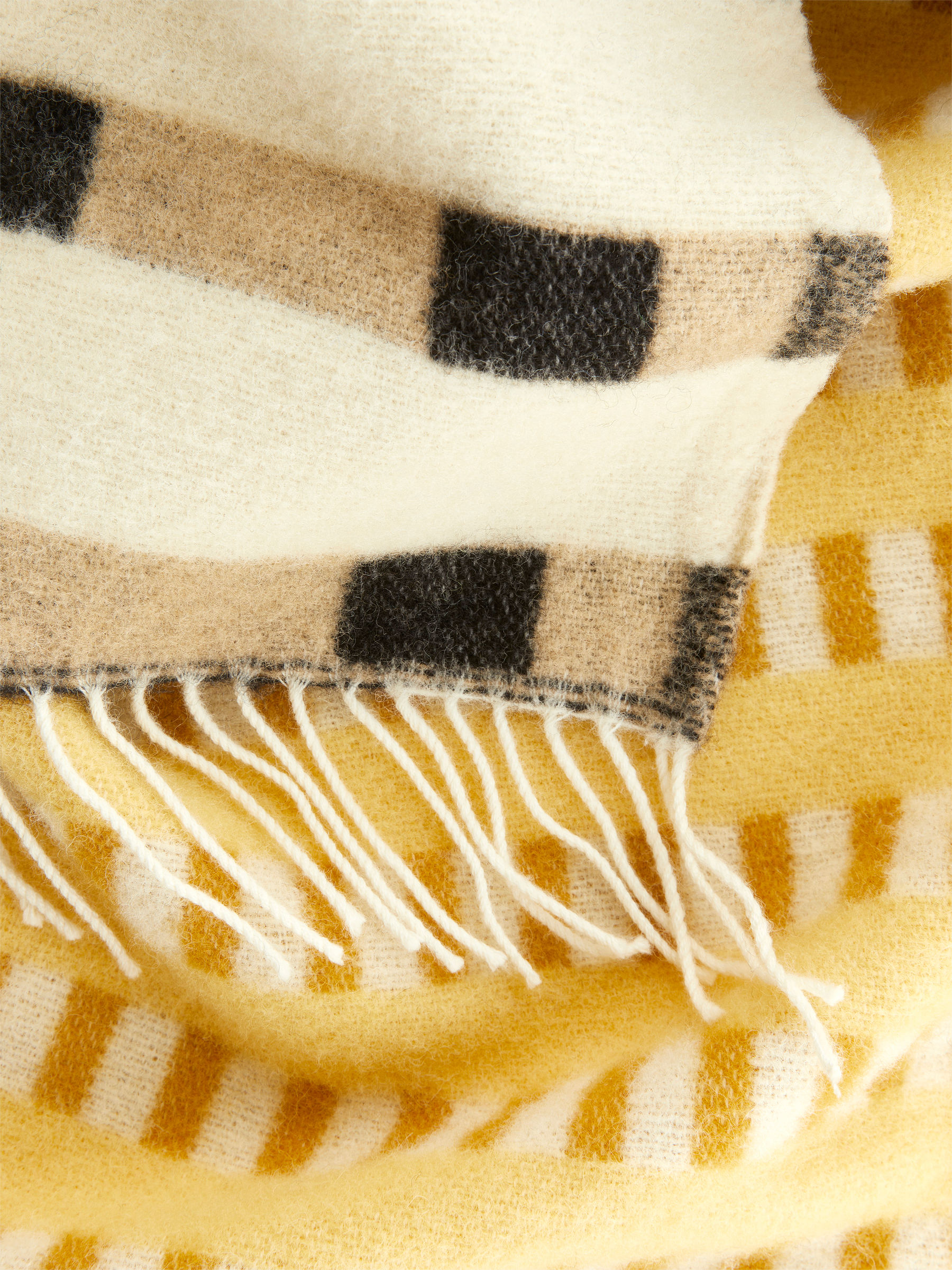 Plaid en laine Klippan - Jaune/Beige - Maison et décoration - StillMedia/DescriptiveDetail - 3