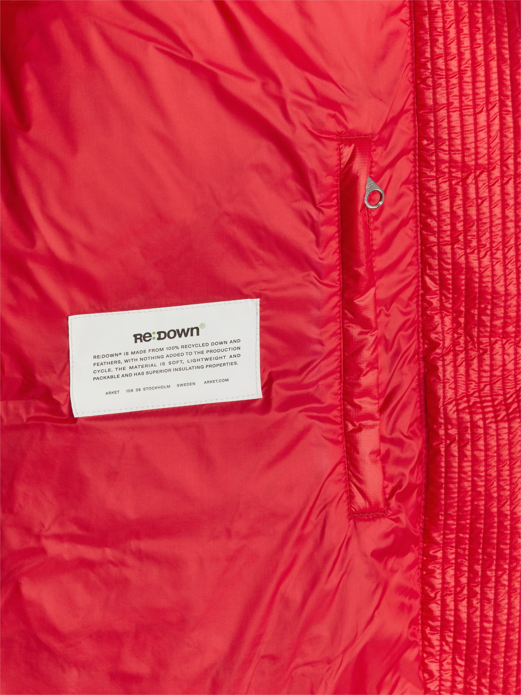 Chaqueta acolchada de plumas - Rojo - Corte relajado - Women - StillMedia/DescriptiveDetail - 2