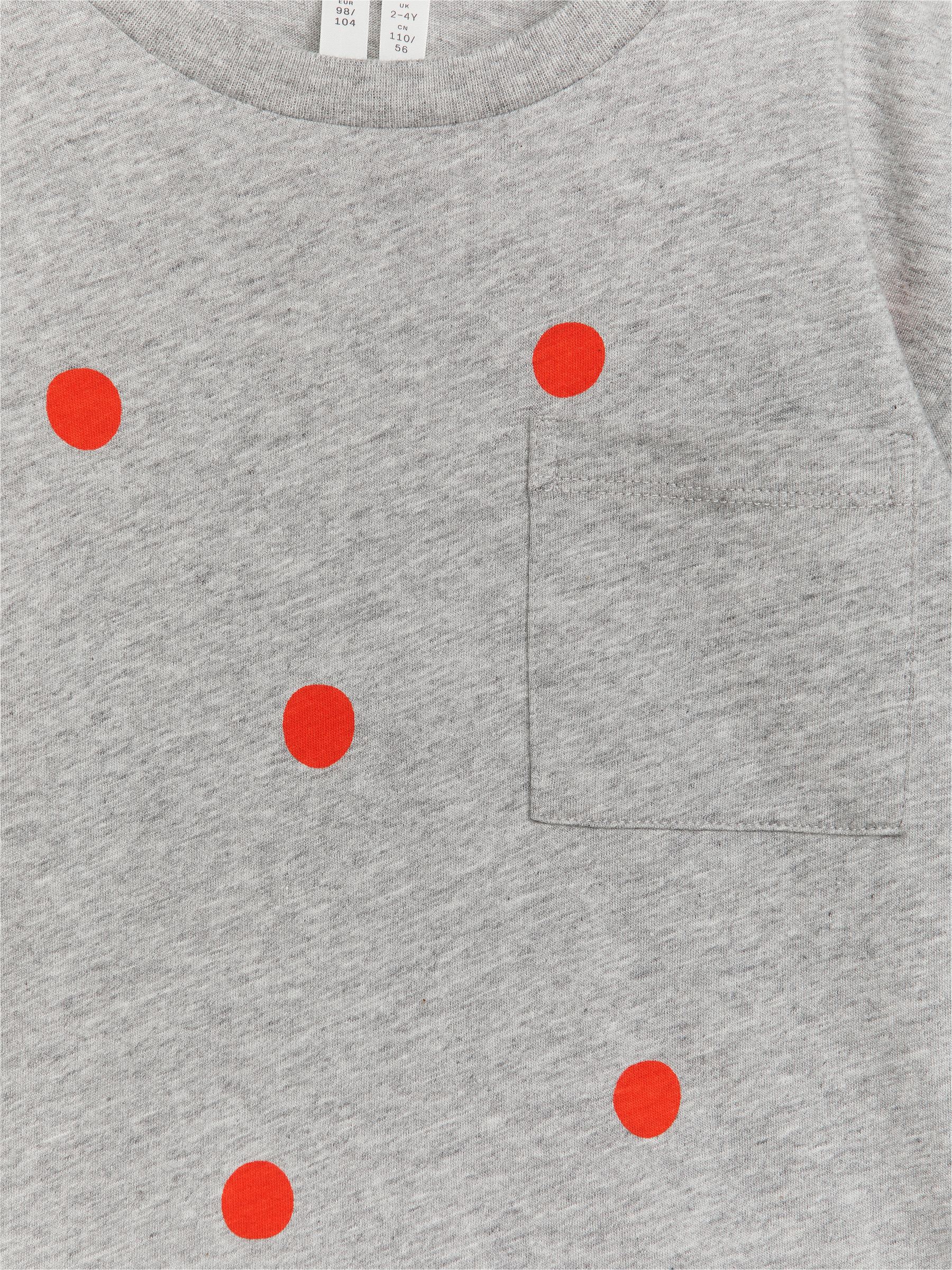 Camiseta de manga larga - Grey Melange/Red - Corte holgado - Children - StillMedia/DescriptiveDetail - 2
