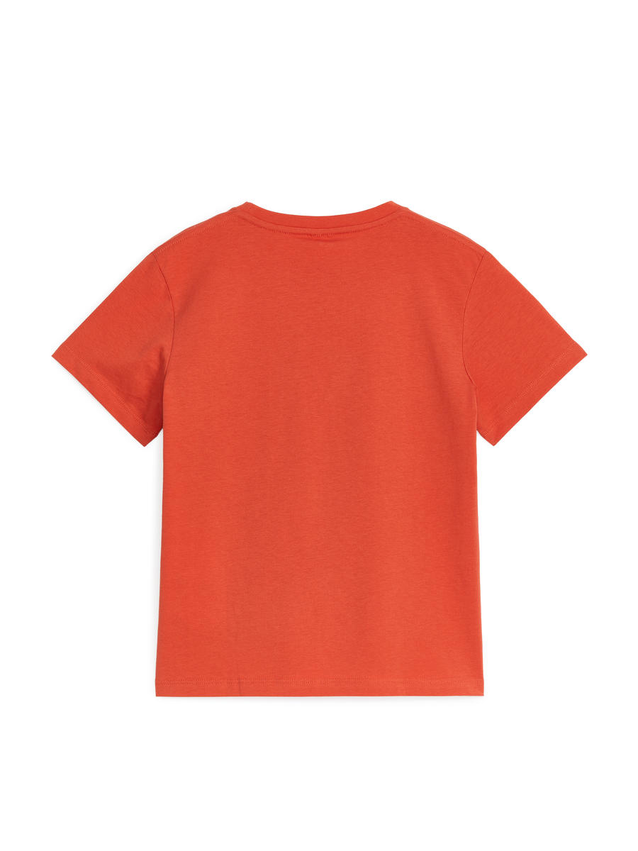 T-Shirt mit Rundhalsausschnitt - Rot - Regular Fit - Children - 1133248016