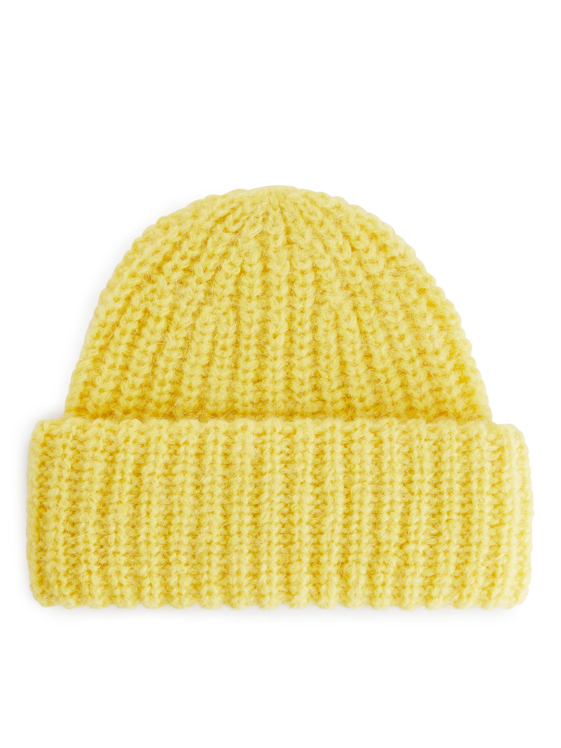 Gorro de lana de alpaca - Amarillo - Women - StillMedia/DescriptiveStillLife - 1