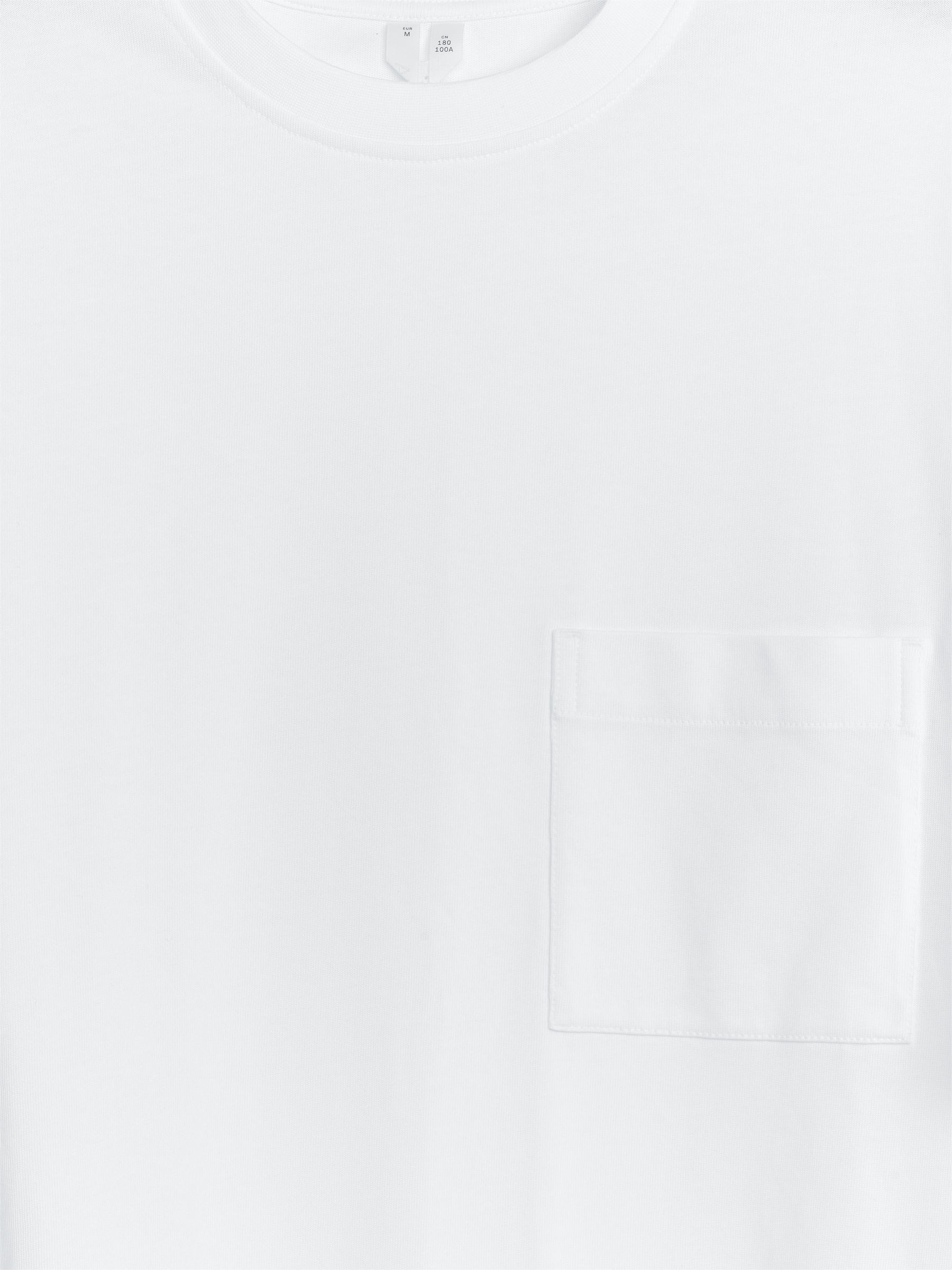 Oversized Heavyweight T-Shirt - White - Oversized - Men - StillMedia/DescriptiveDetail - 1