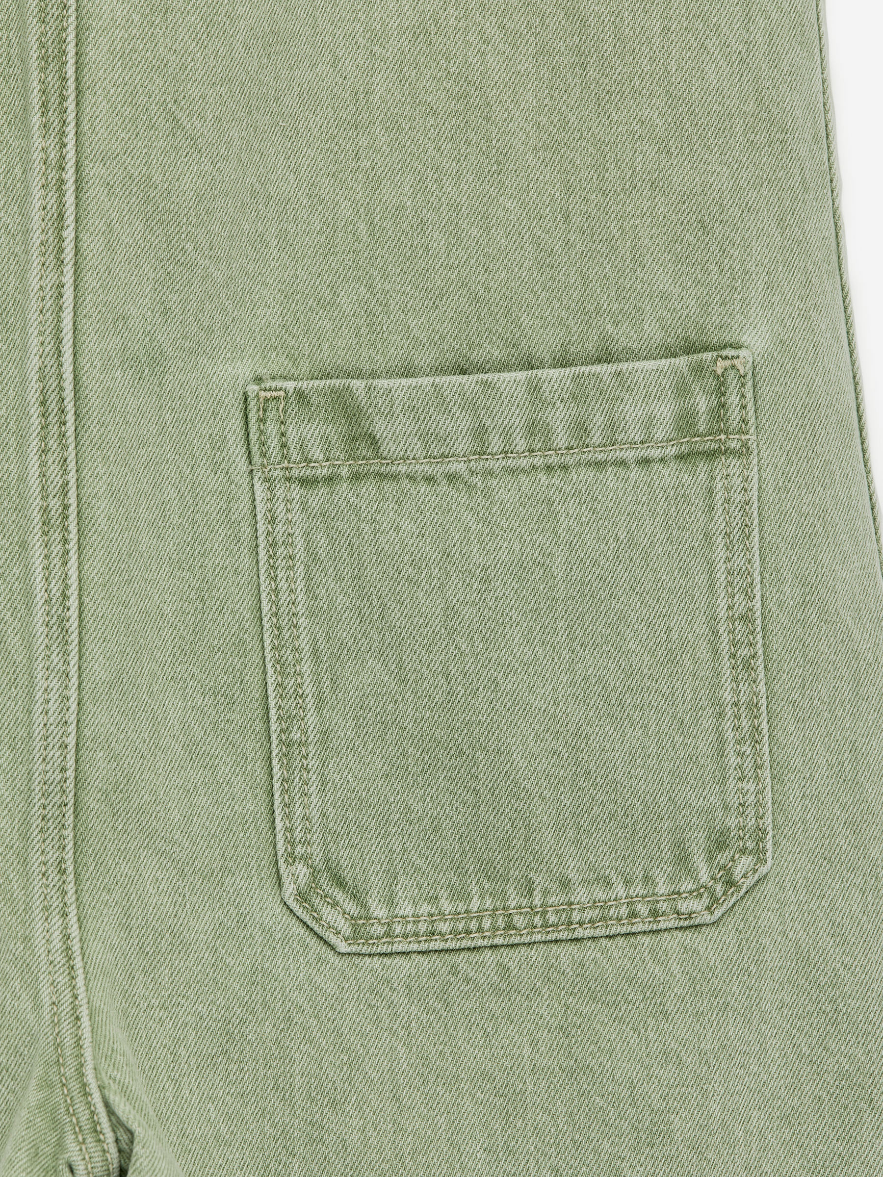 Denim Jumpsuit - Green - Regular fit - Women - StillMedia/DescriptiveDetail - 3