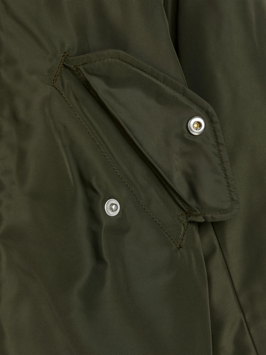 Gefütterter Parka-#45473E-13075