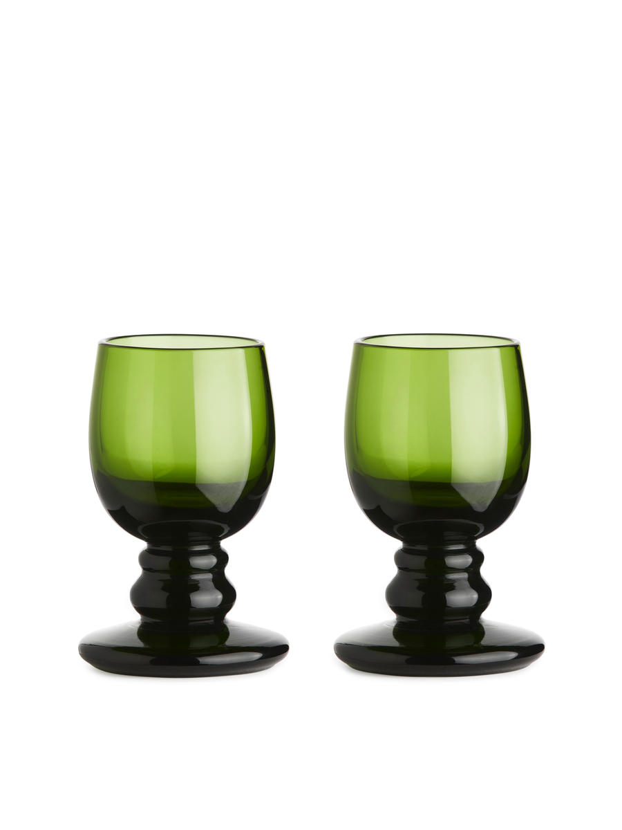 Aperitifglas, 2er-Set-#5D6A46-13165