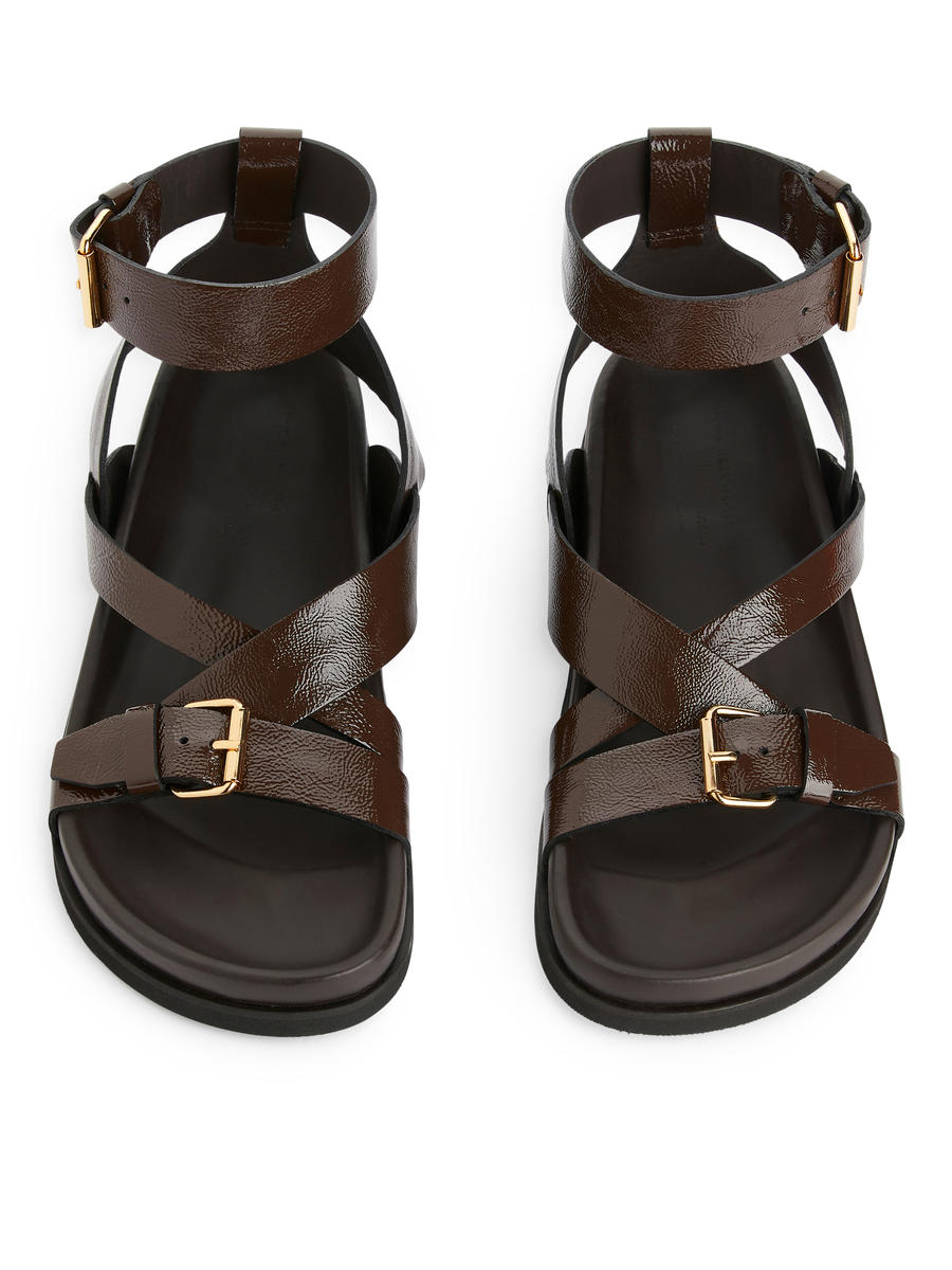 Riemensandalen aus Leder-#543933-13616