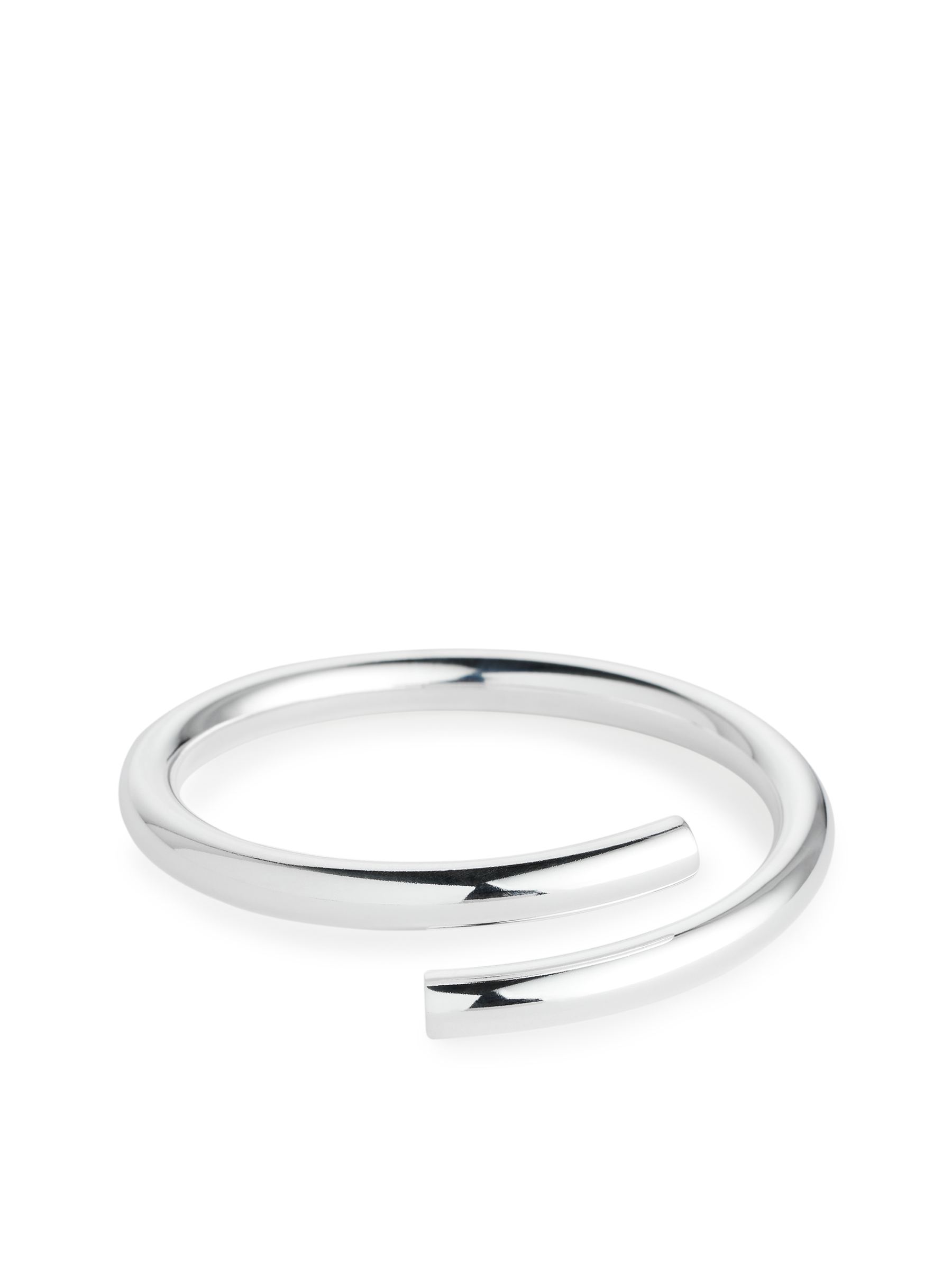 Brazalete chapado en plata-#DFDEDE-5265