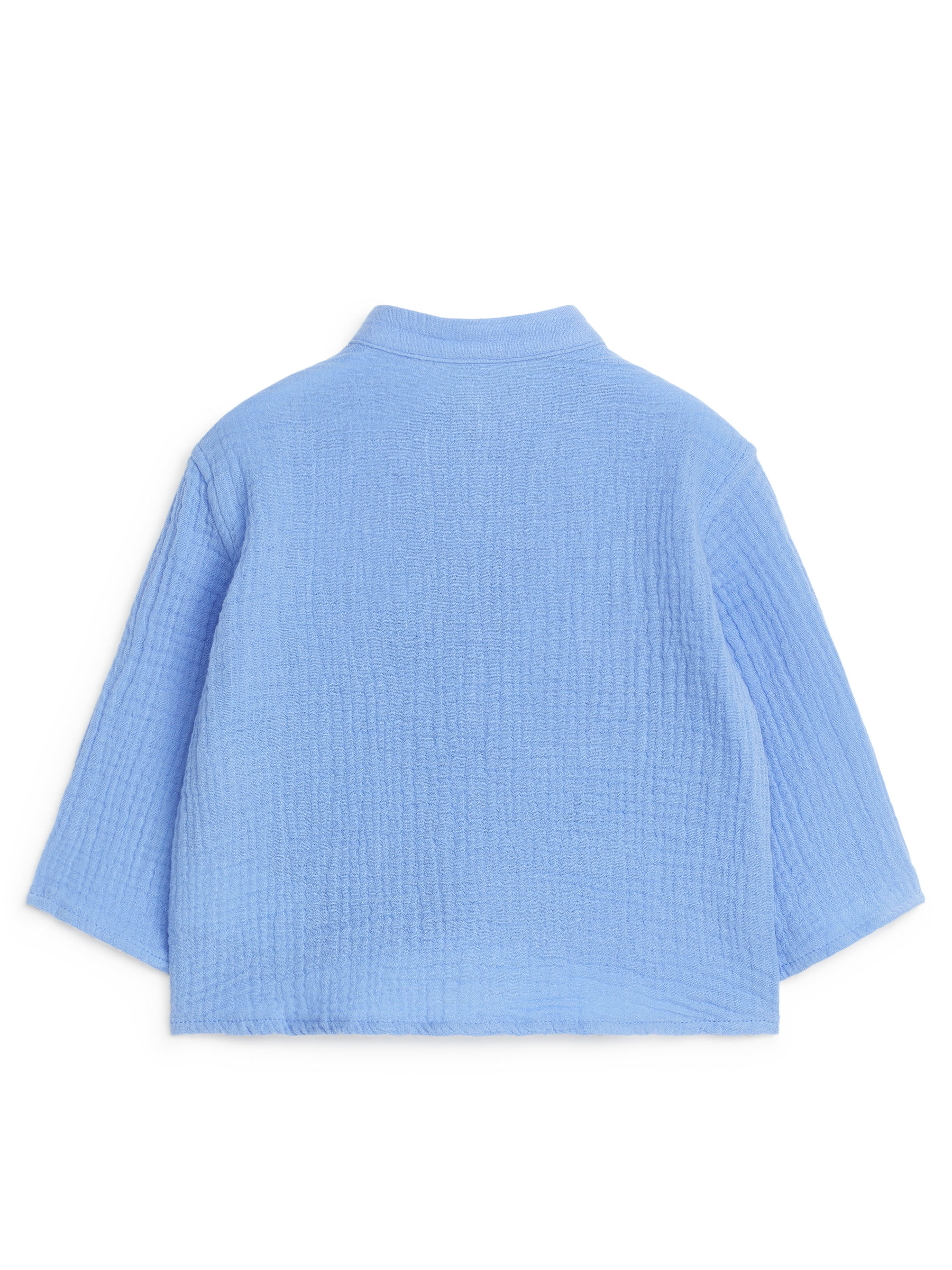 Skjorta i bomullsmuslin - Ljusblå - Regular fit - Children - StillMedia/DescriptiveStillLife - 2