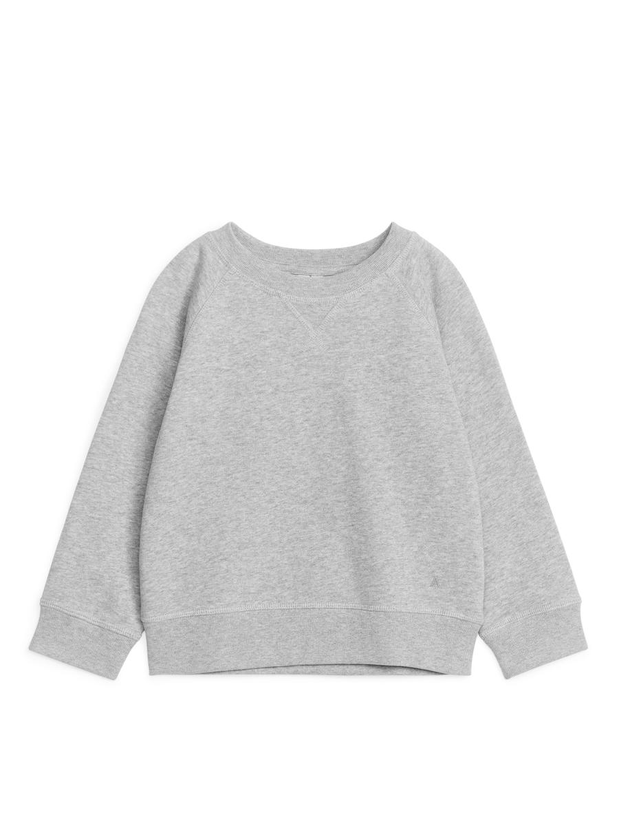 Cotton Sweatshirt-#B9BABC-5867