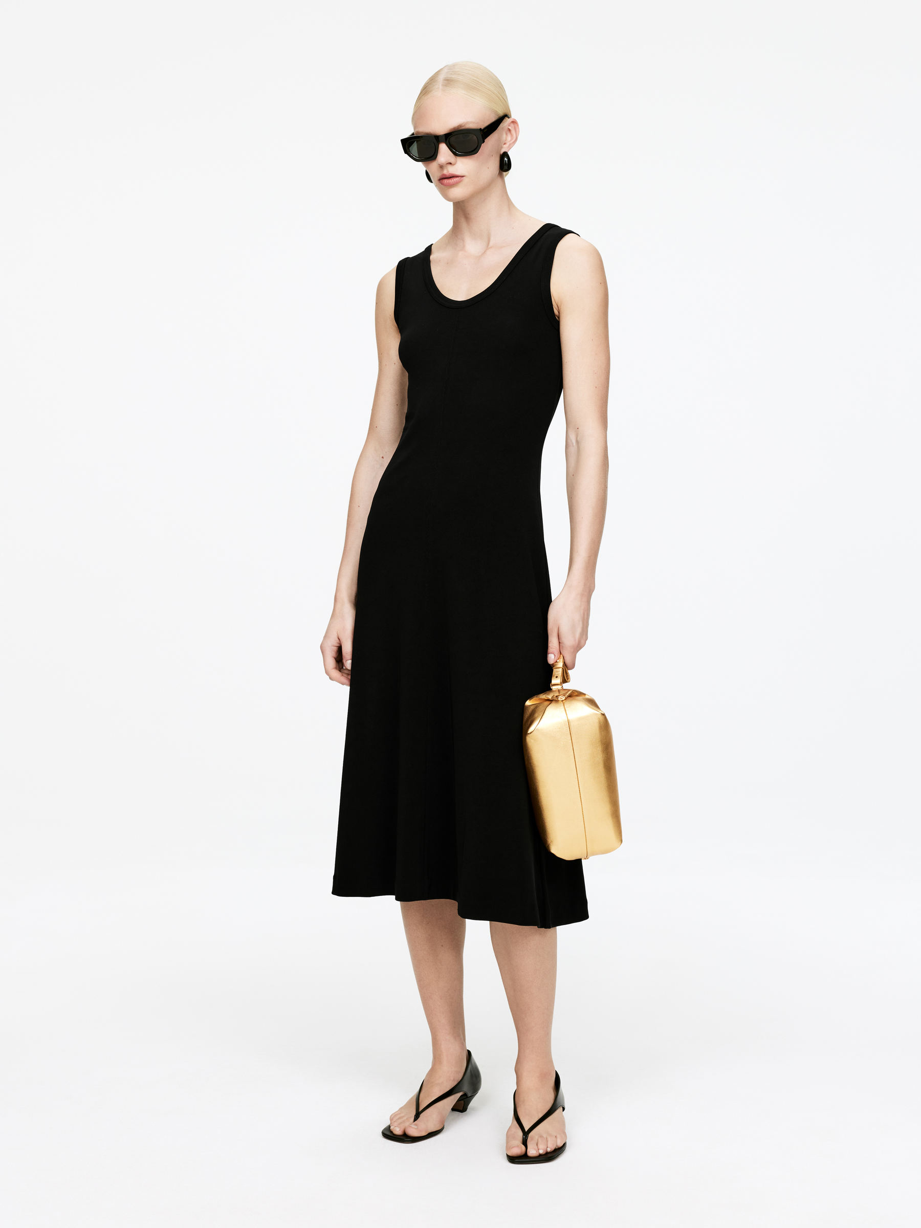 Leather Crossbody Bag - Gold - Women - StillMedia/Lookbook - 7