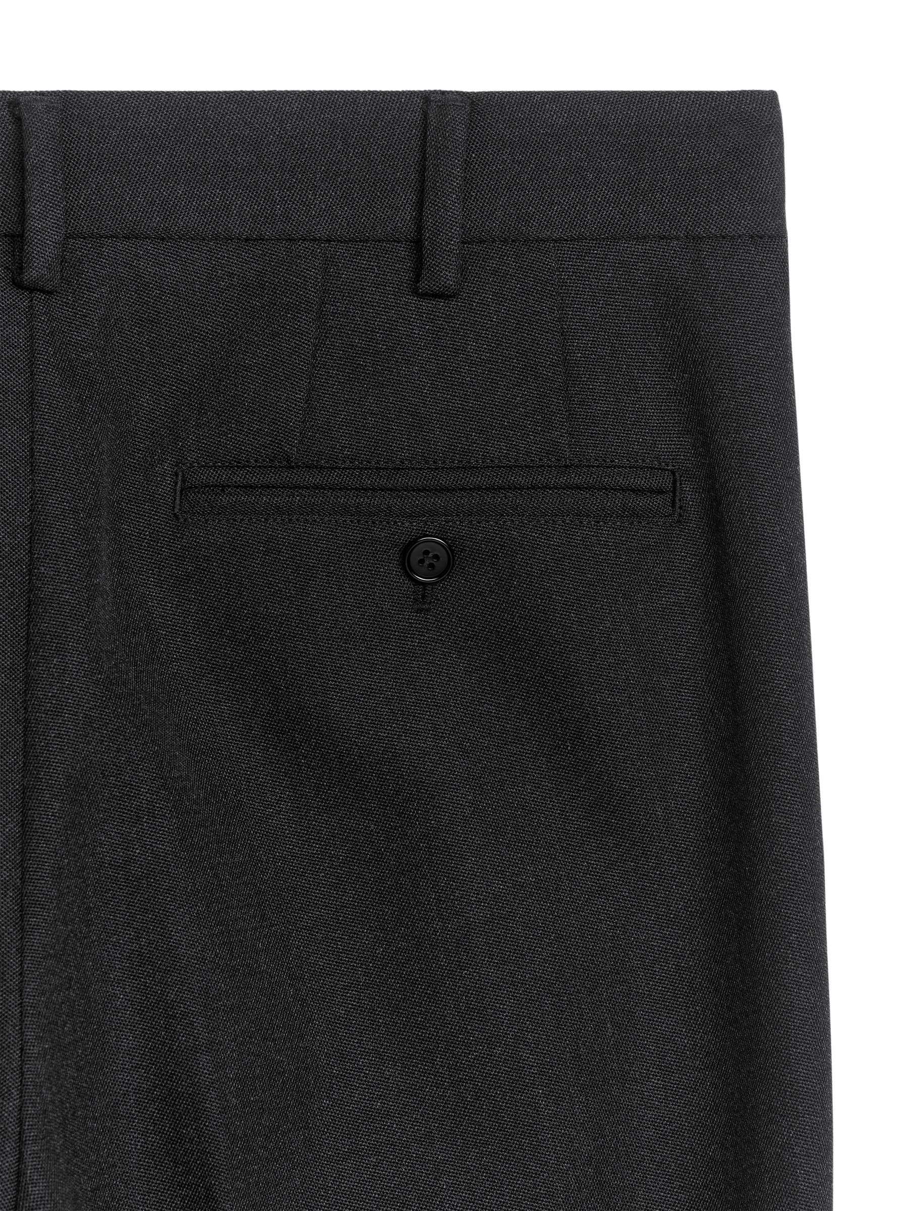 Pantalones sastre wide fit - Gris jaspeado - Corte holgado - Men - StillMedia/DescriptiveDetail - 1