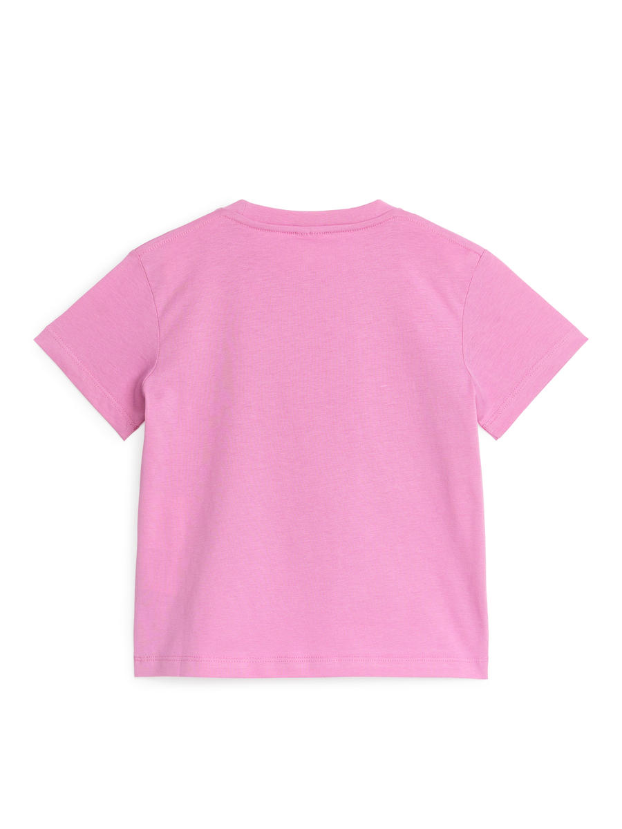 Crew-Neck T-Shirt - Pink - Regular fit - Children - 1133248014