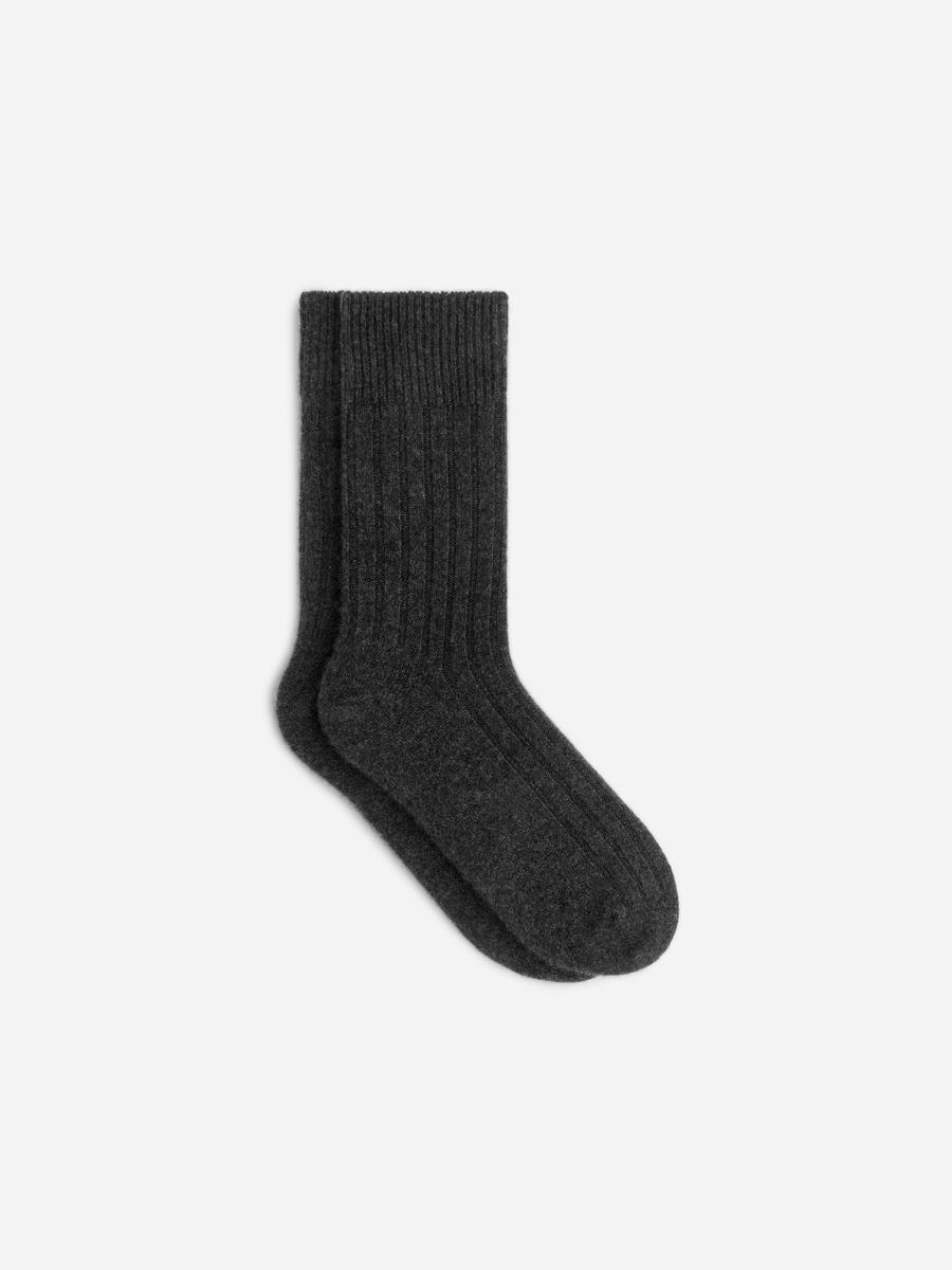 Cashmere Socks-Black-13295