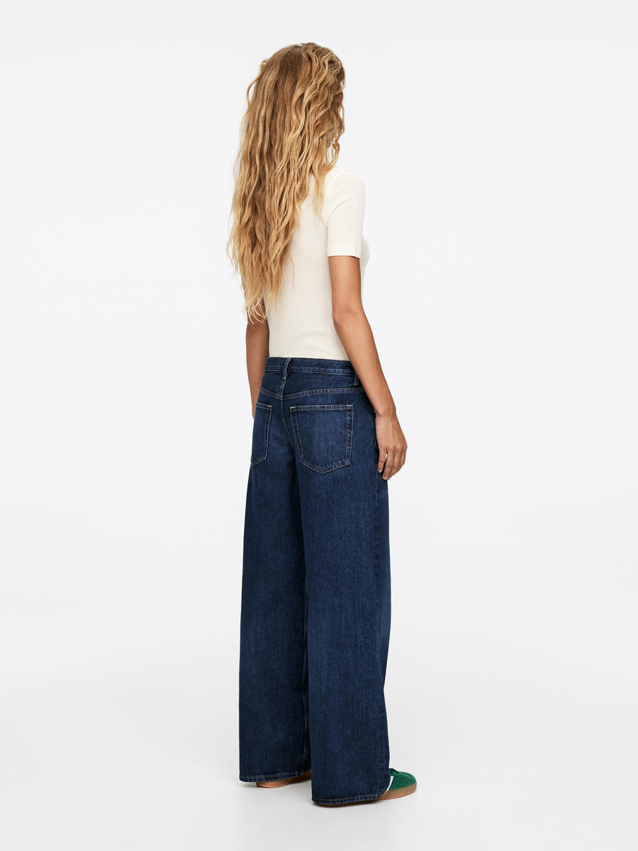 CLOUD Low Loose Jeans-#586986-12390