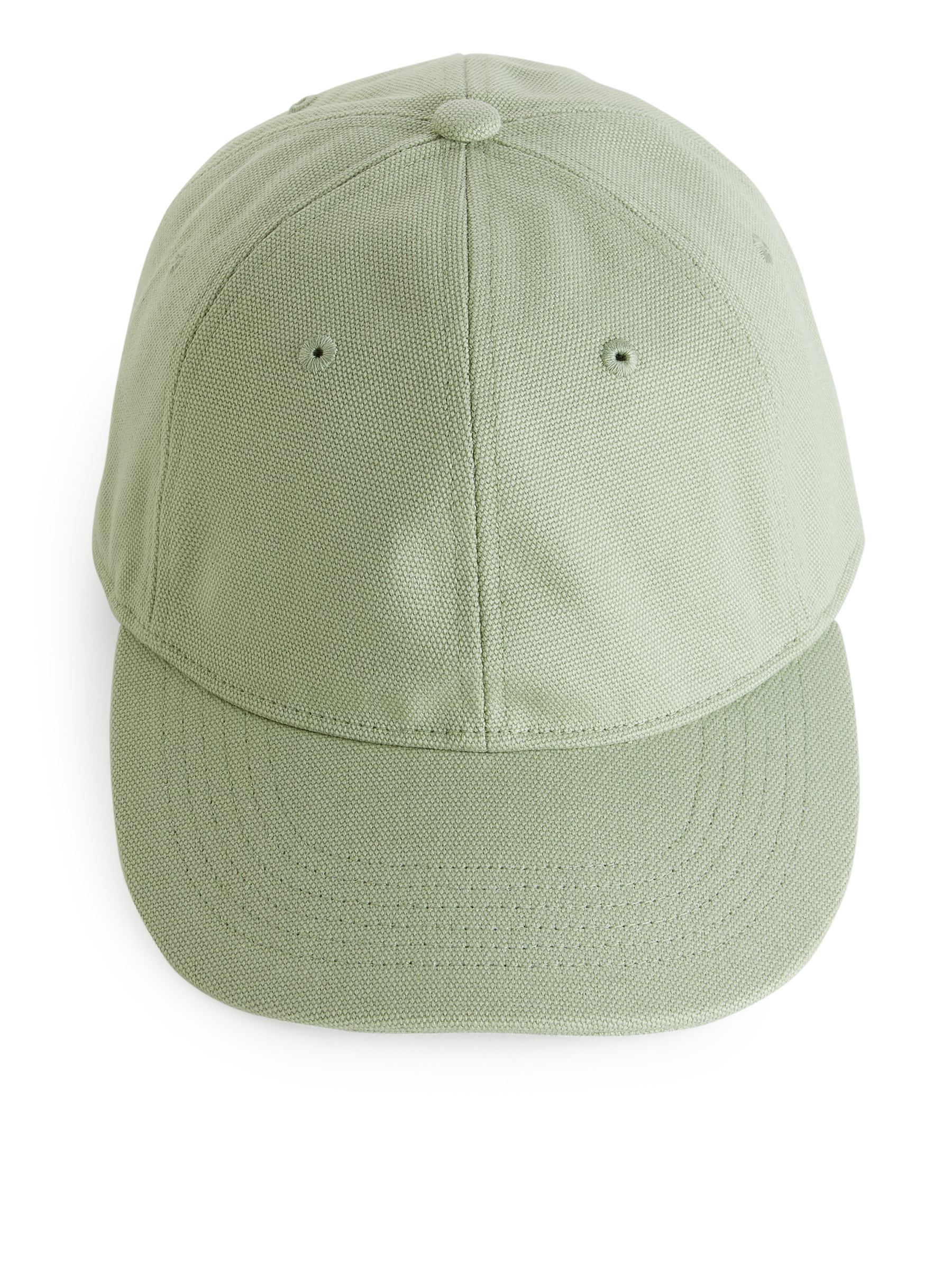 Cotton Canvas Cap - Light Green - Men - StillMedia/DescriptiveStillLife - 2