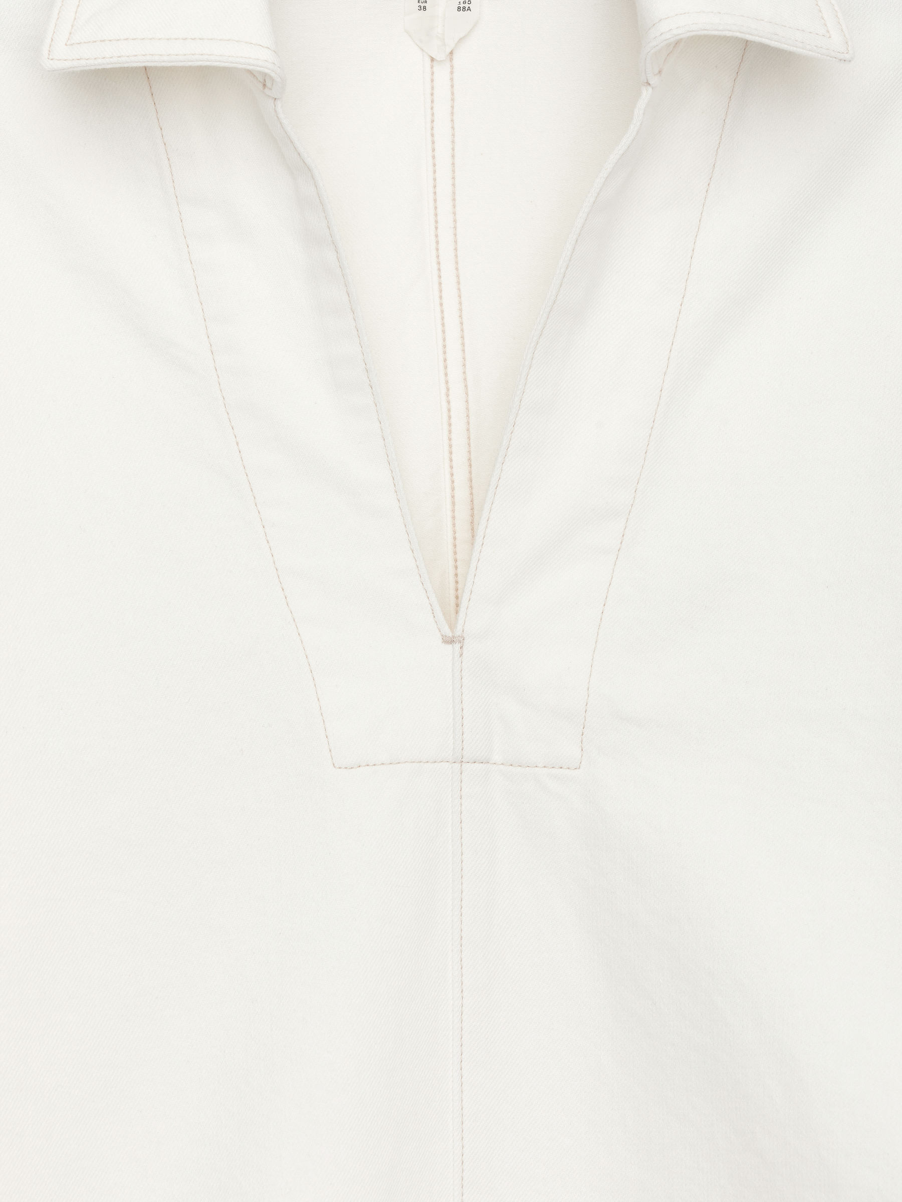 Denimtunika - Vit - Loose fit - Women - StillMedia/DescriptiveDetail - 2