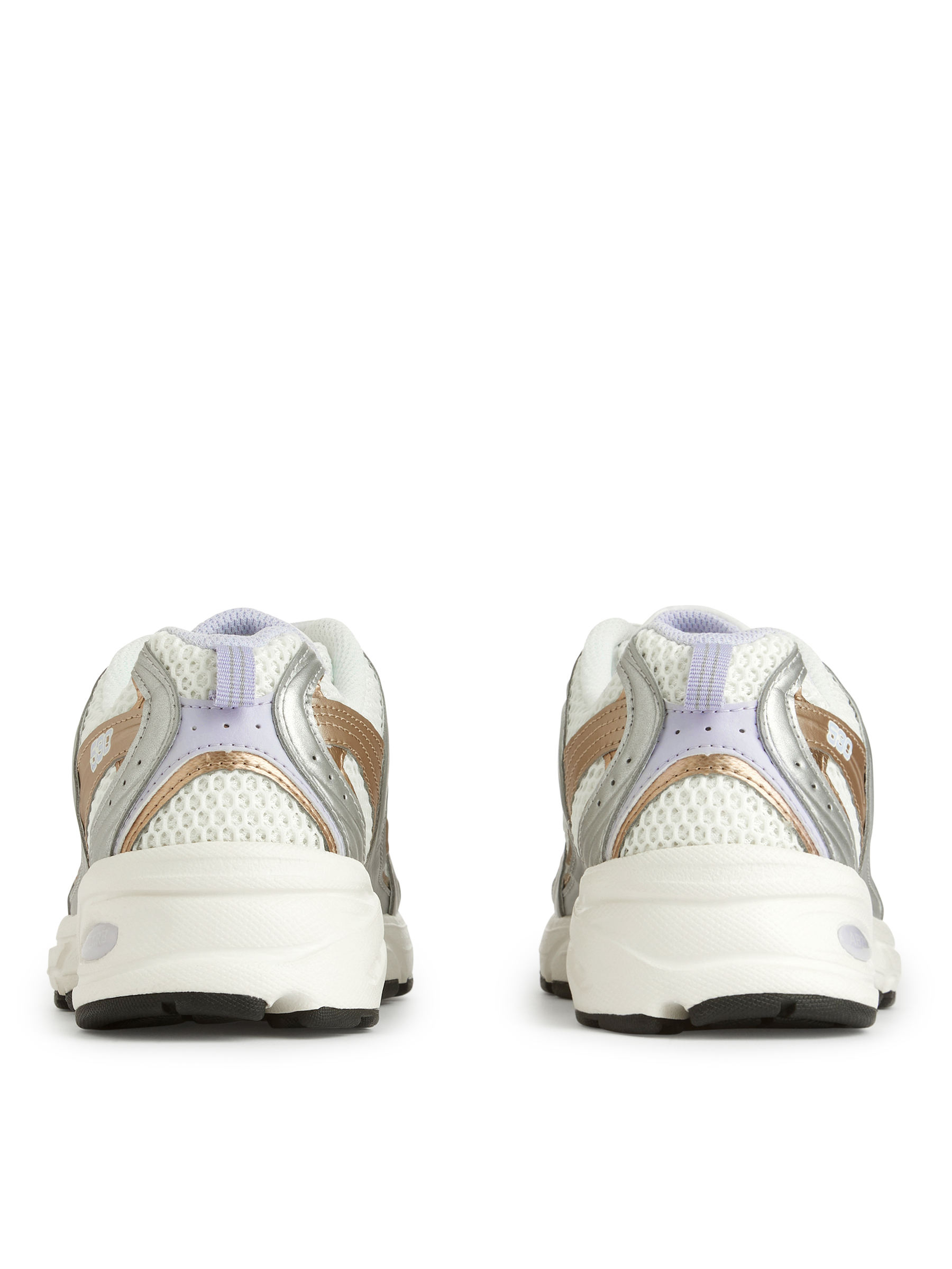 Sneaker 530 von New Balance - Weiß/Silber/Gold - Damen - StillMedia/DescriptiveStillLife - 5