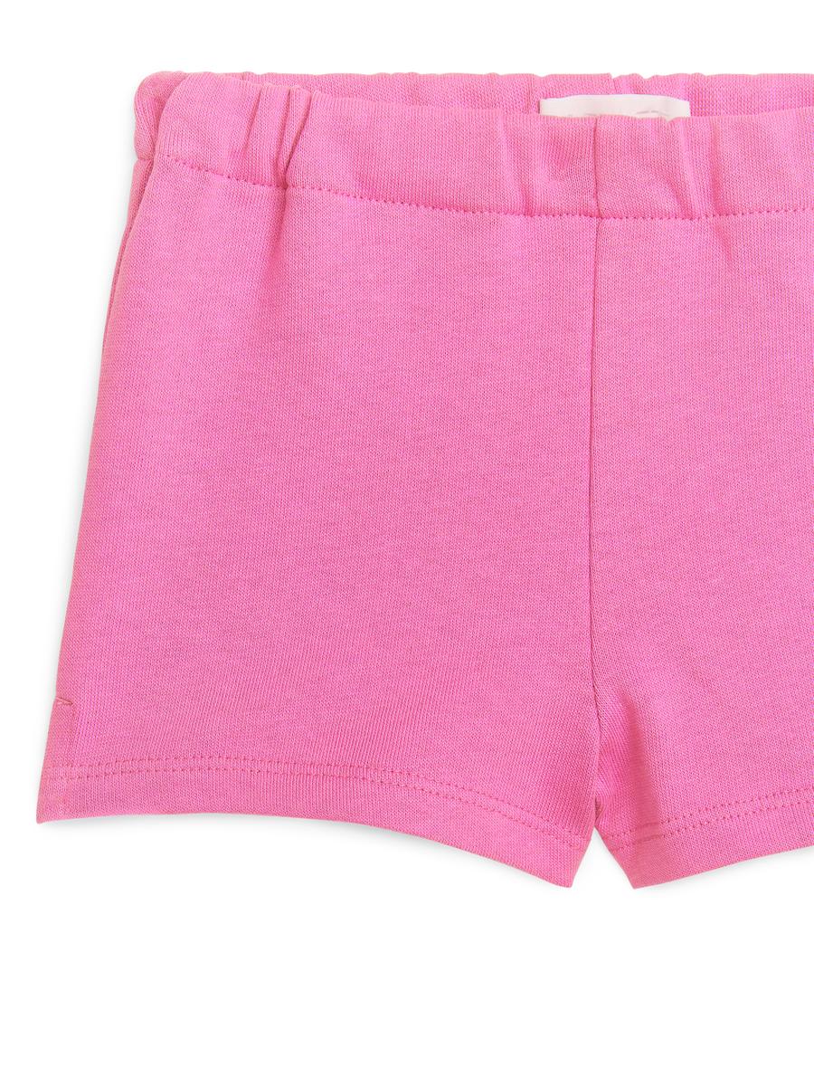 Cotton Terry Shorts - Pink - Relaxed fit - Children - 1074149007