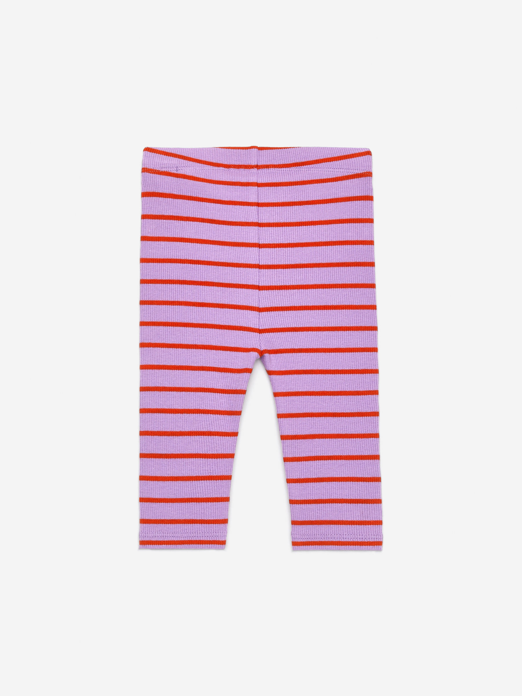 Ribbade leggings - Lila/röd - Slim fit - Children - StillMedia/DescriptiveStillLife - 1