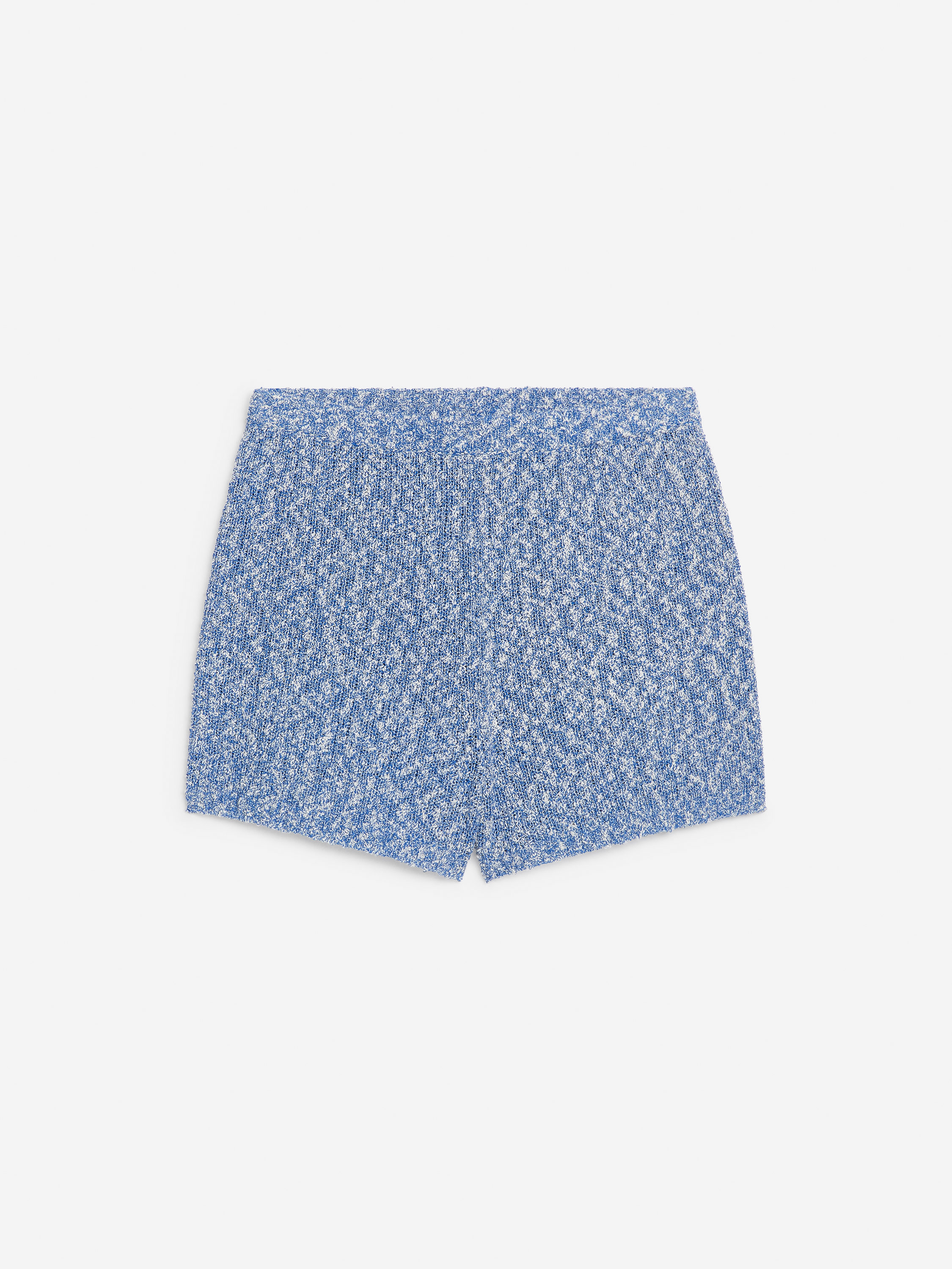 Knitted Shorts – Blue Melange – Women – ARKET DK