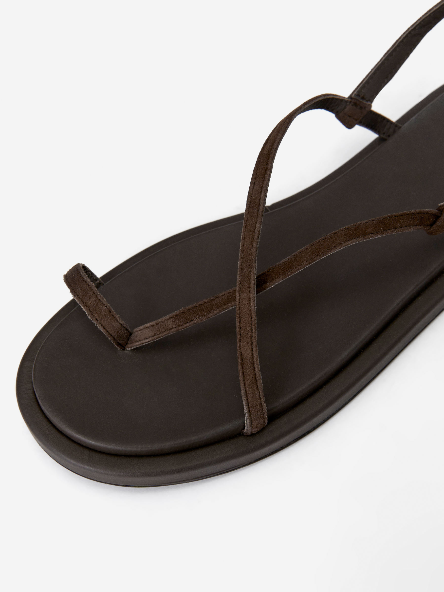 Leather Strap Sandals - Brown - Women - StillMedia/DescriptiveDetail - 5