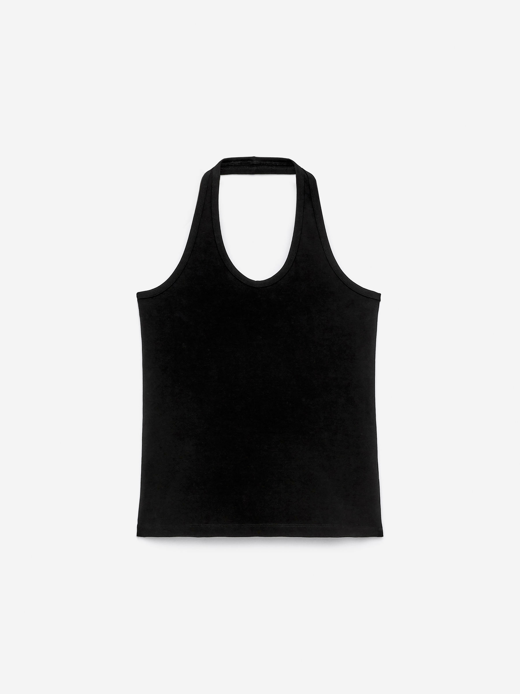 Halterneck Top-#272628-7323