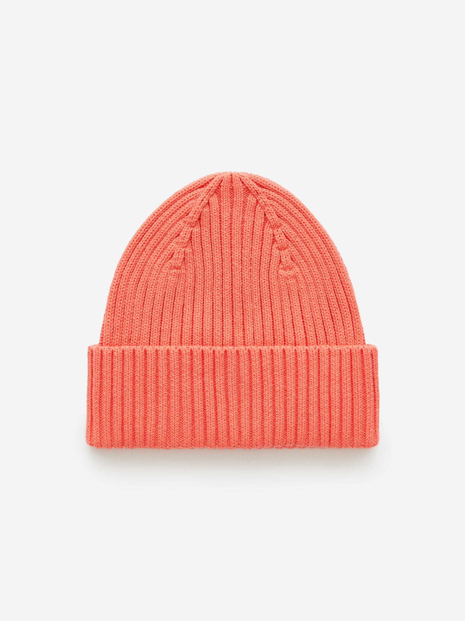 Rib-Knitted Beanie-#E88271-14312