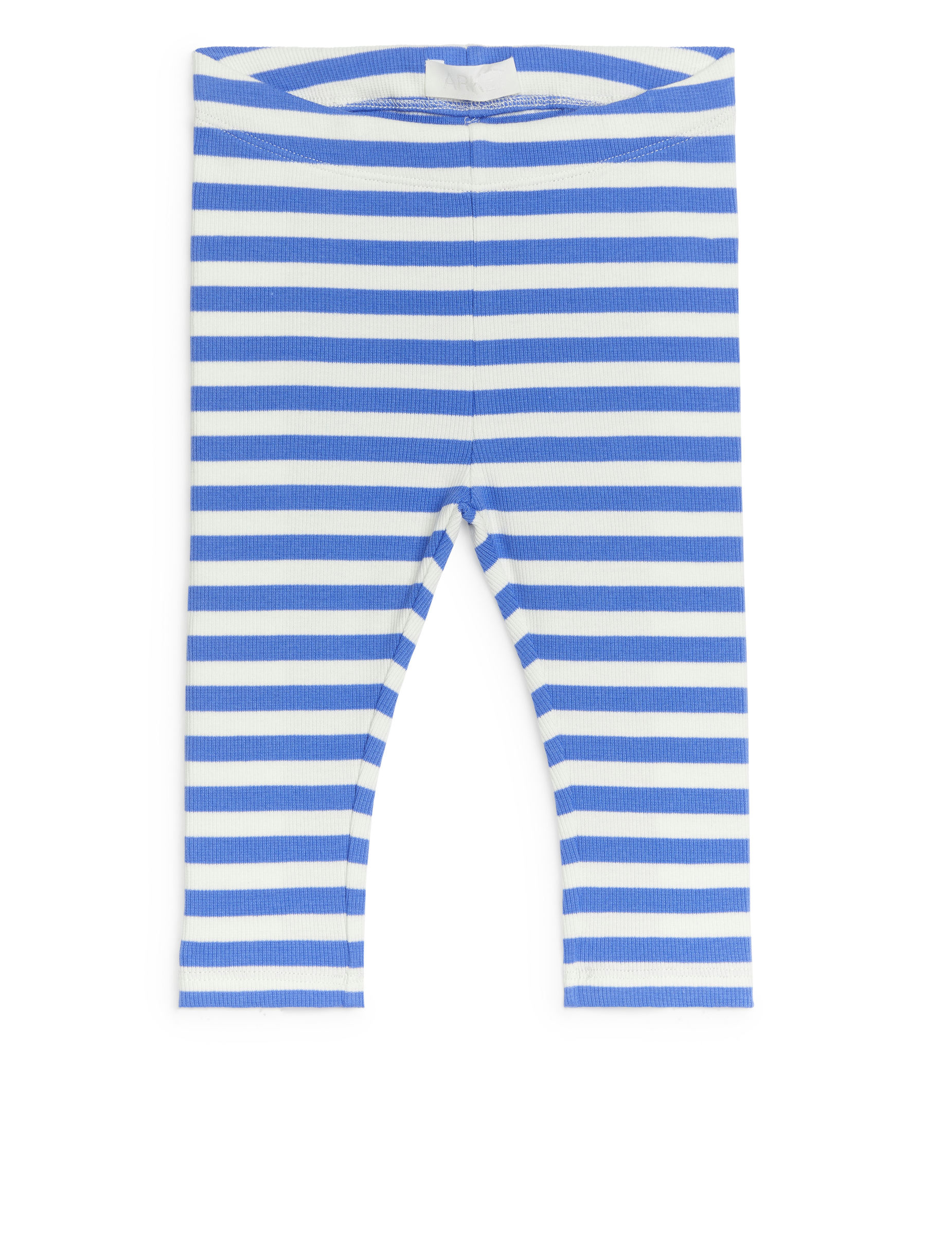 Ribbed Leggings-#657CBE-9847