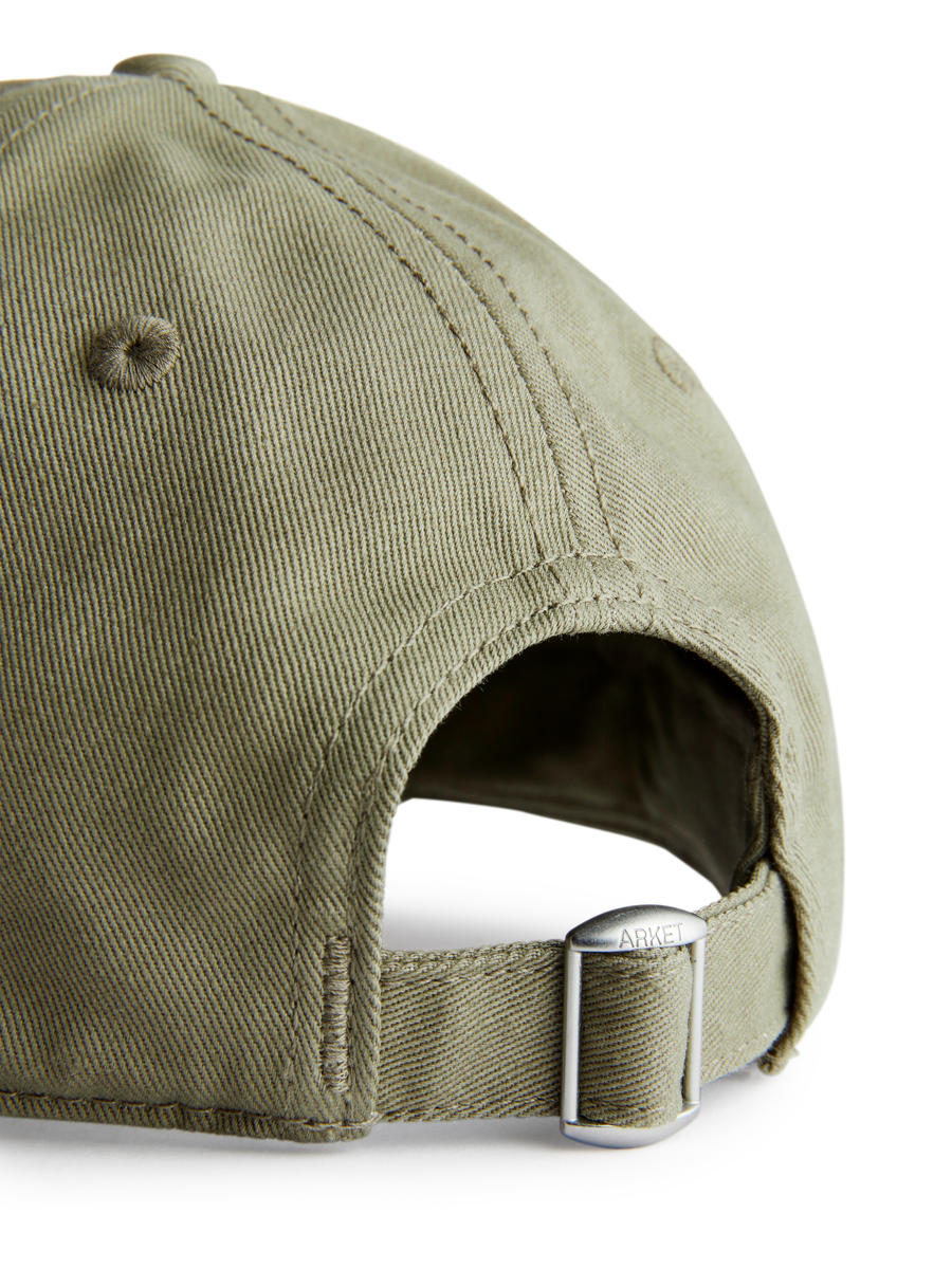 Cap aus Baumwolltwill - Khaki - Men - 1042161018