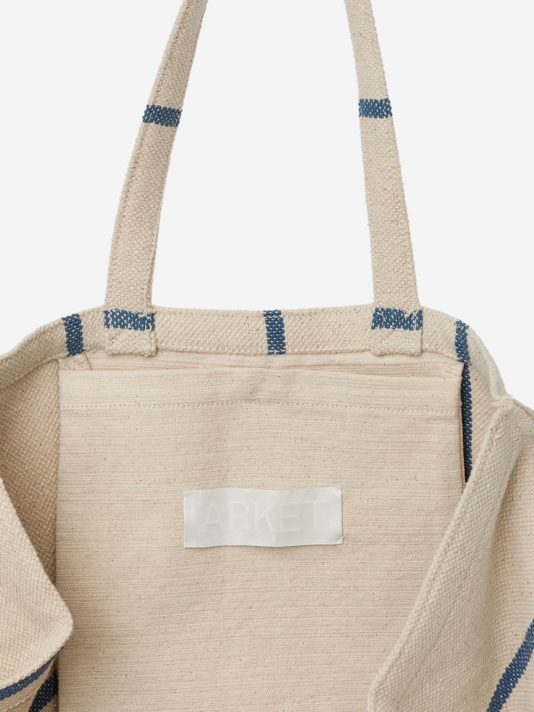 Tragetasche aus Canvas - Beige/Blau - Homeware - StillMedia/DescriptiveDetail - 4