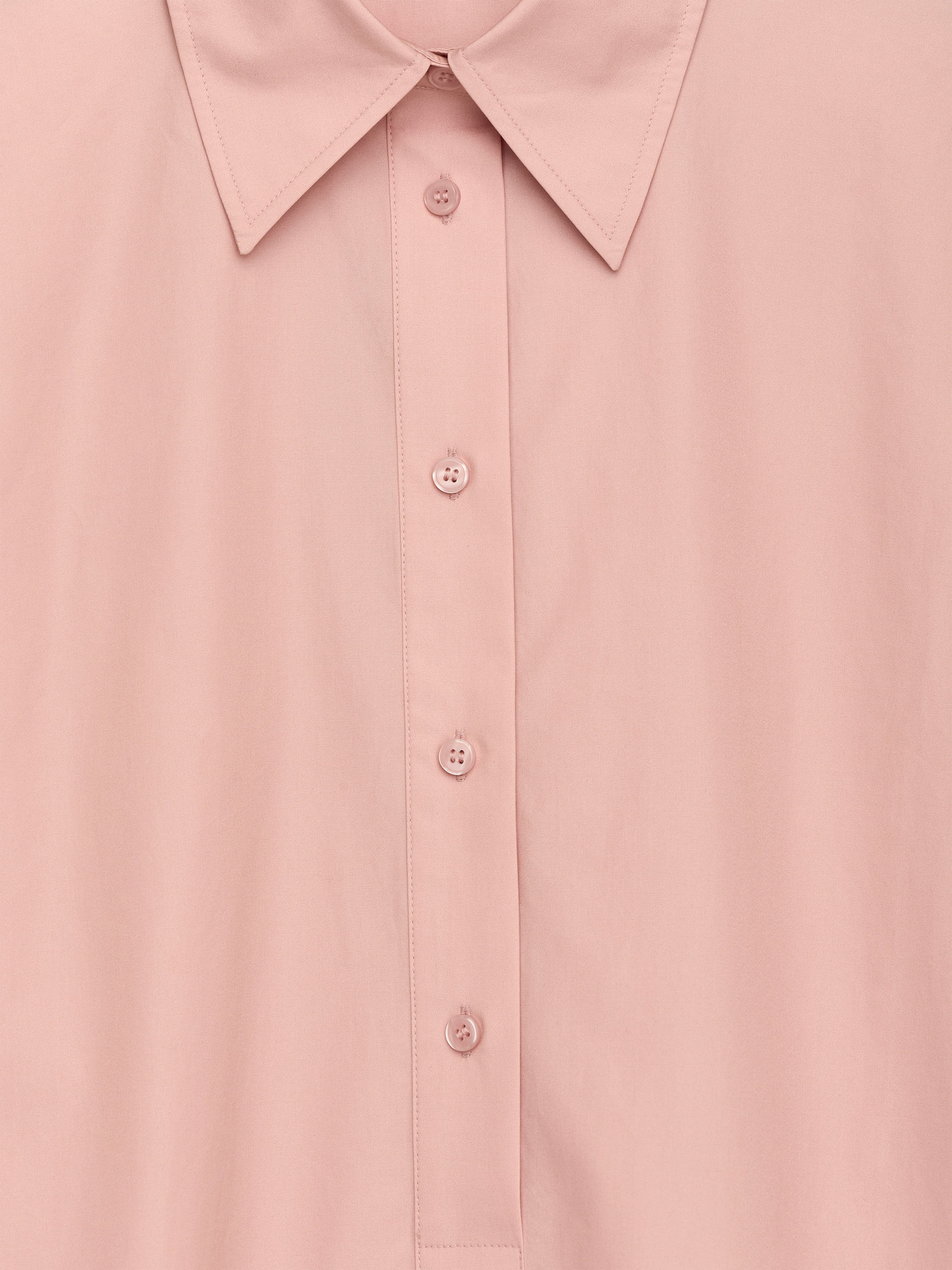 Oversize Shirt Dress - Dusty Pink - Oversized - Women - StillMedia/DescriptiveDetail - 2