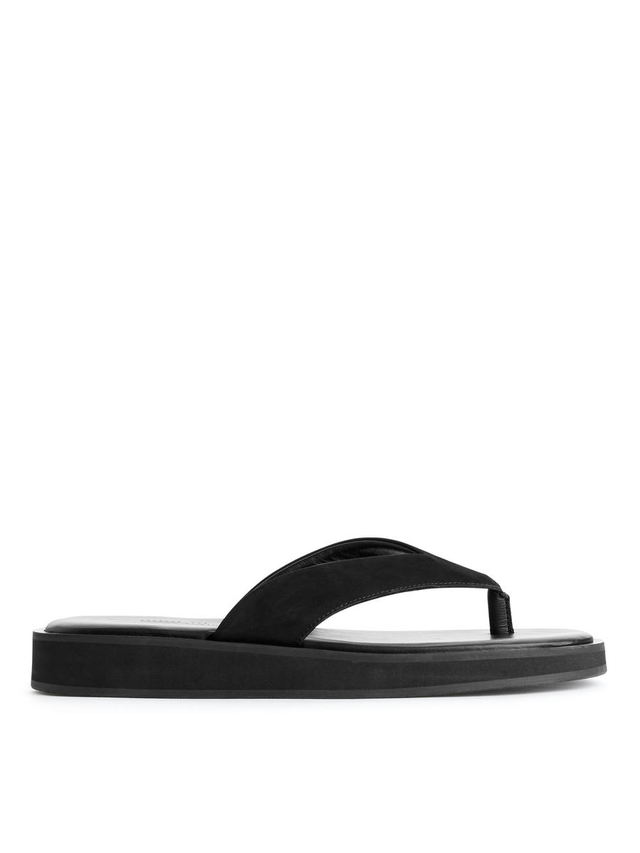 Chunky Thong Sandals-#272628-7303