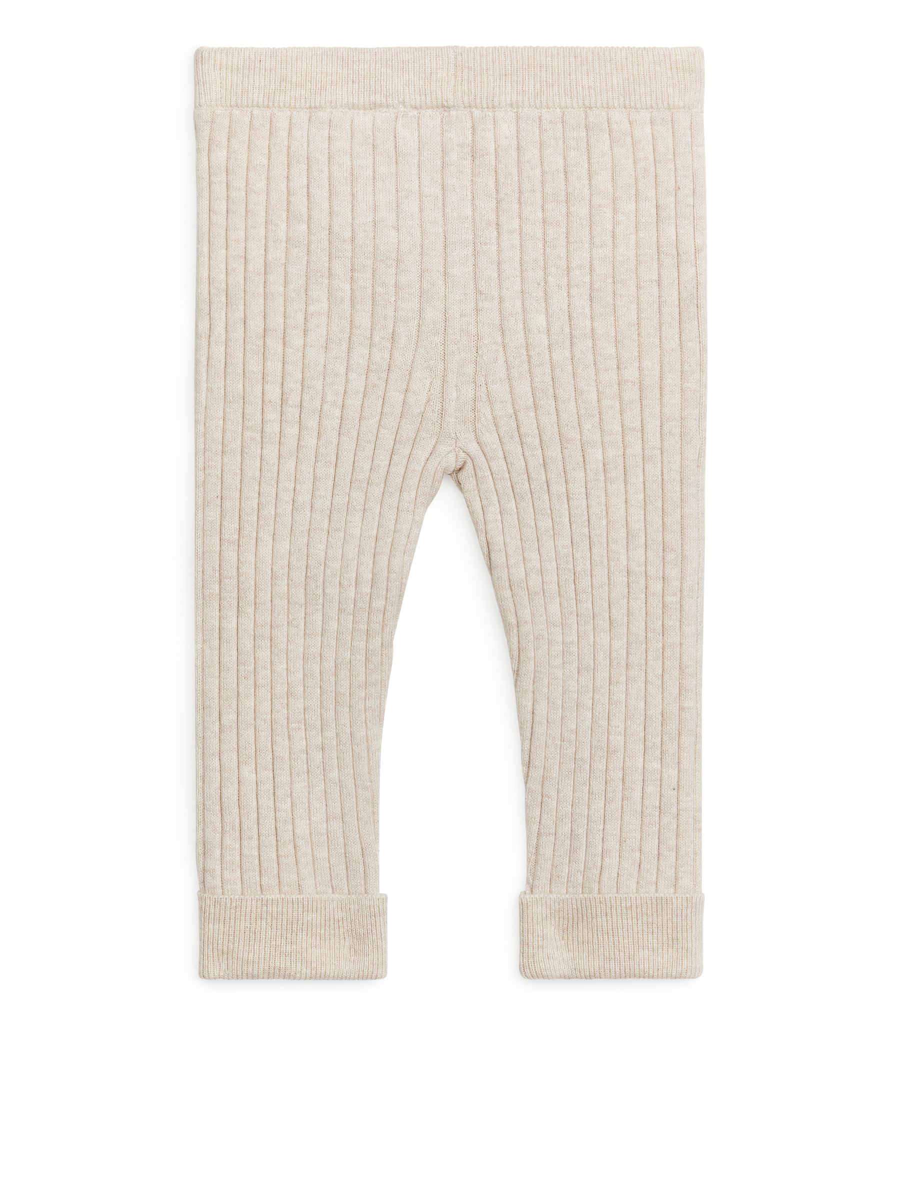 Leggings aus Baumwolle und Wolle - Hellbeige - Regular Fit - Kinder - StillMedia/DescriptiveStillLife - 2