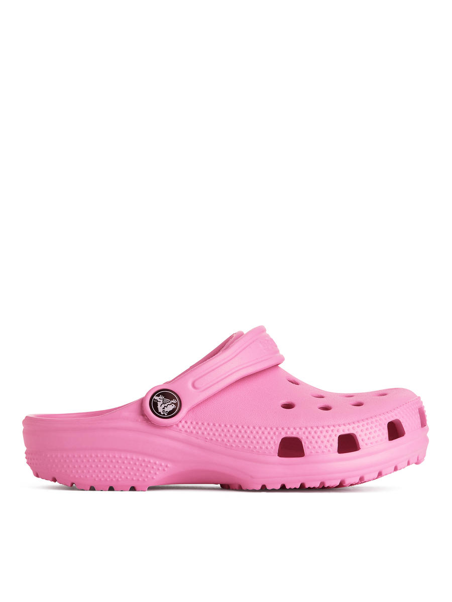 Kids pink crocs hotsell