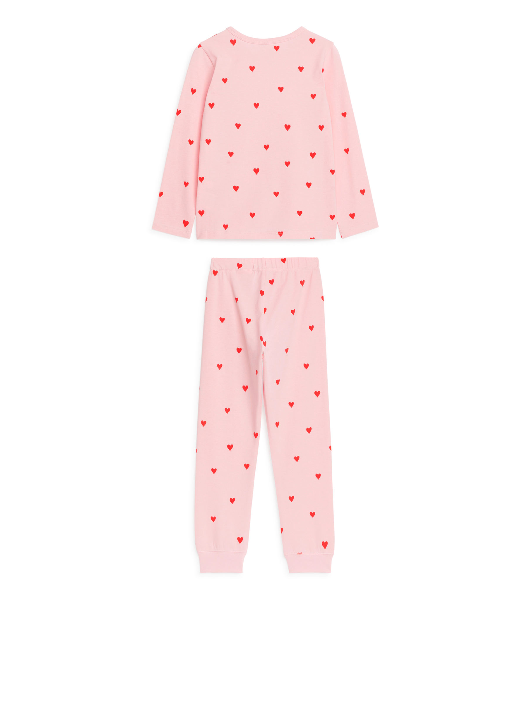 Jersey Pyjama Set - Pink/Red - Regular fit - Children - StillMedia/DescriptiveStillLife - 2